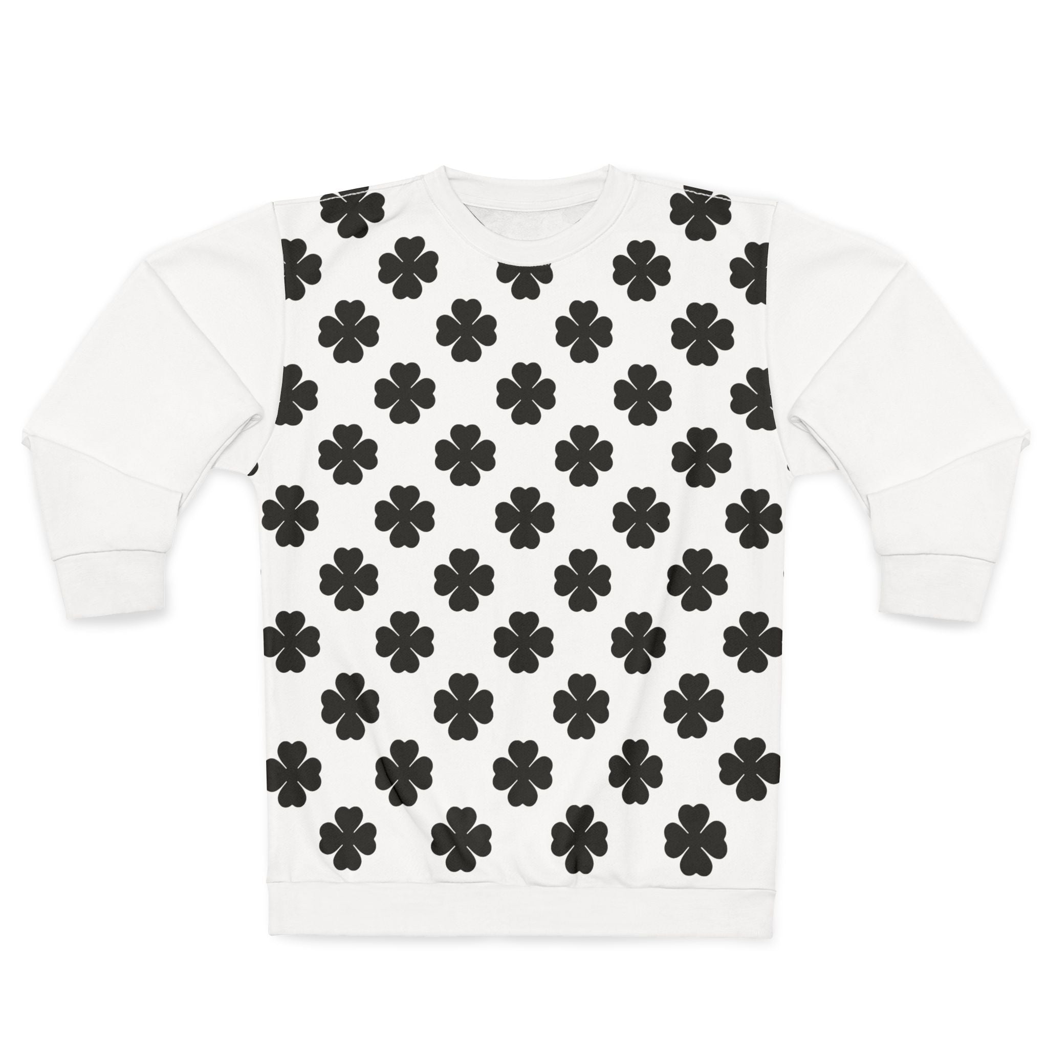 Black Clover Pattern Unisex Sweatshirt