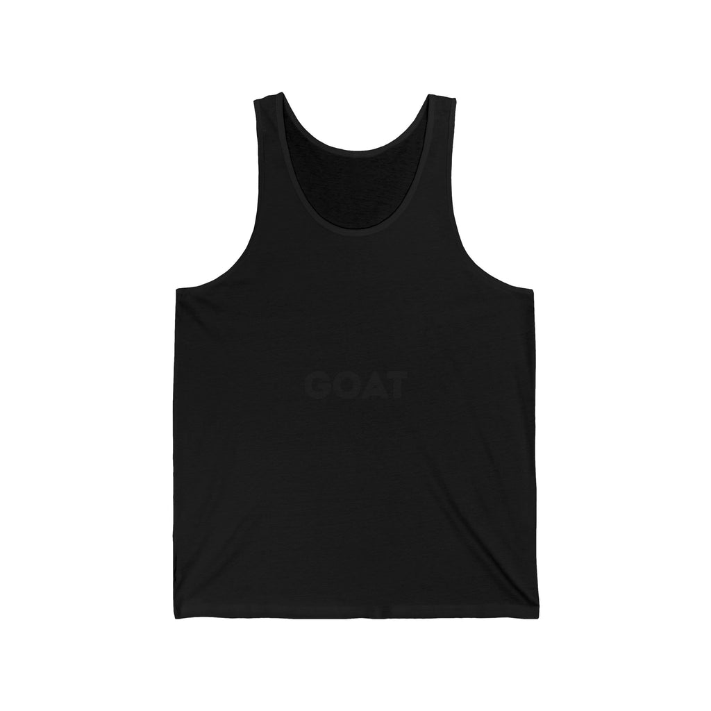 GOAT Tank Top — Minimalist Graphic Athletic Jersey