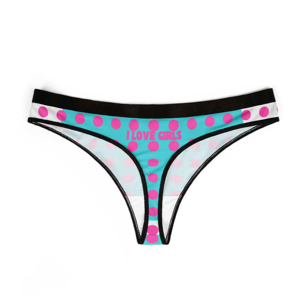 Girls Pink Thong — Women's Cheeky Bikini Underwear