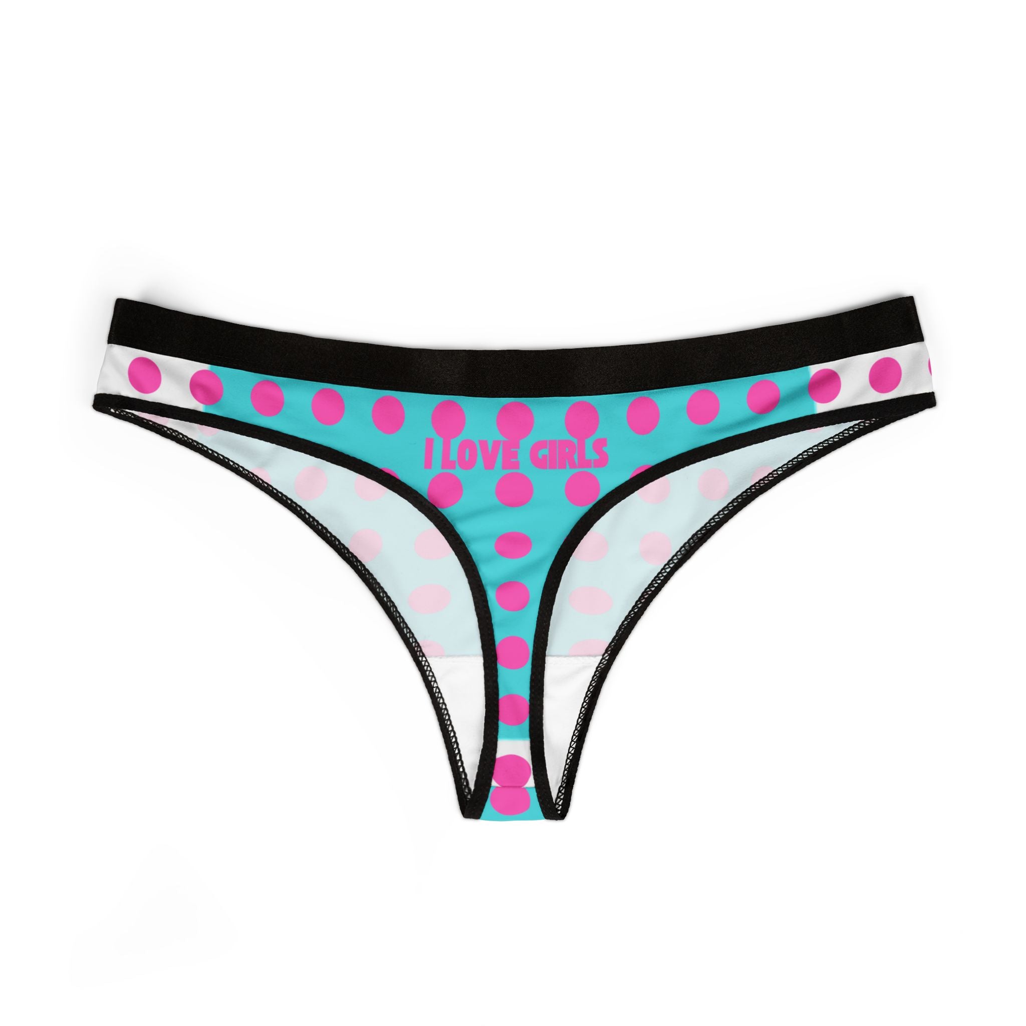 Girls Pink Thong — Women's Cheeky Bikini Underwear