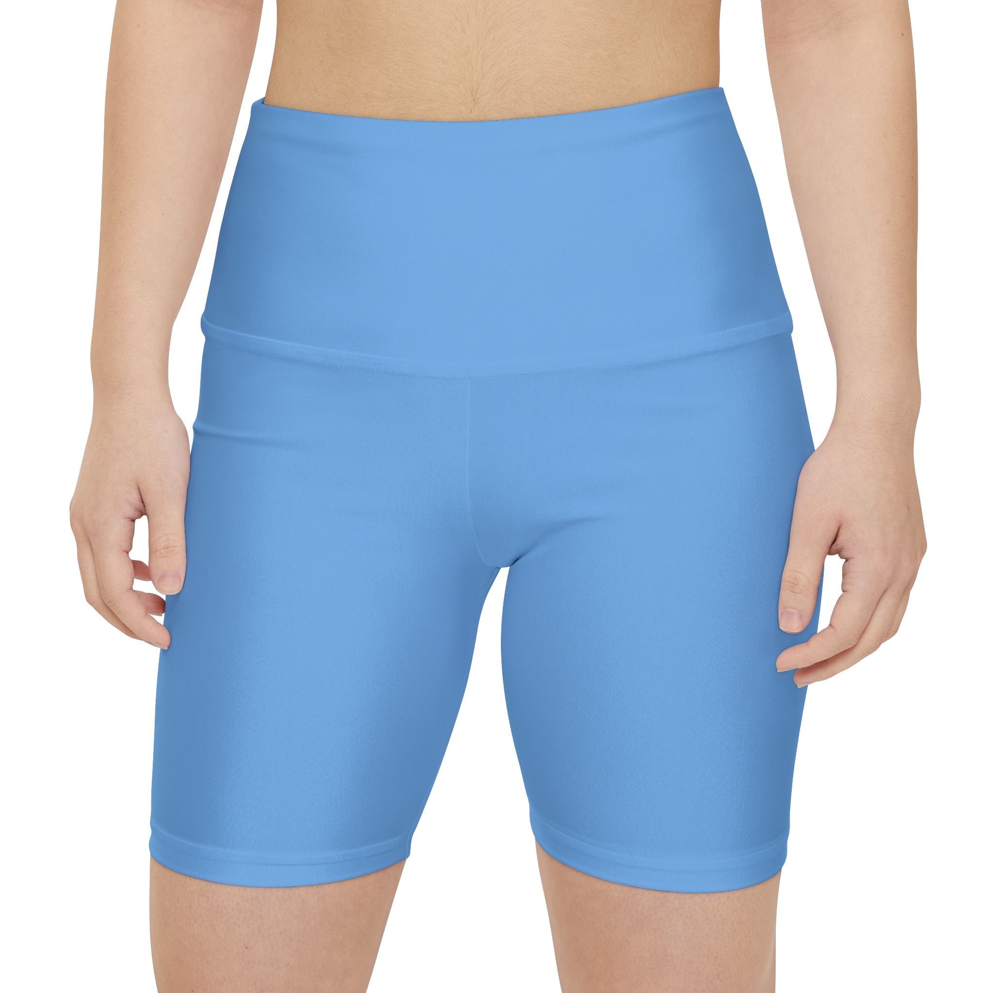 Women's Workout Shorts Light Blue