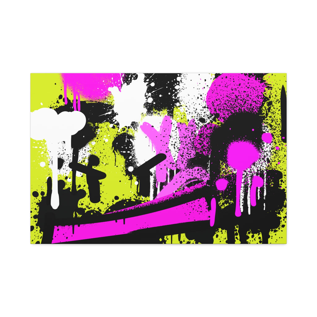 Vibrant Abstract Canvas Art Print