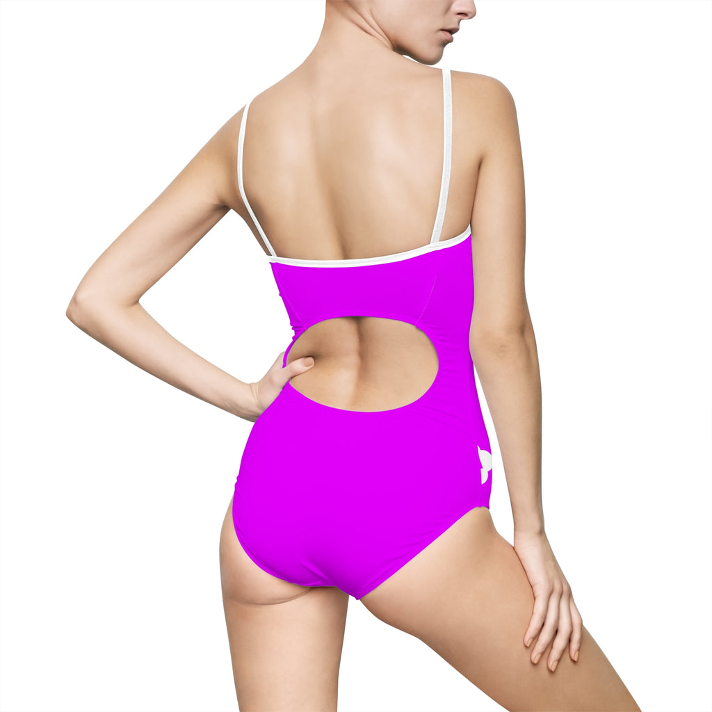 Hearts & Stars One-Piece Swimsuit — All-Over Print