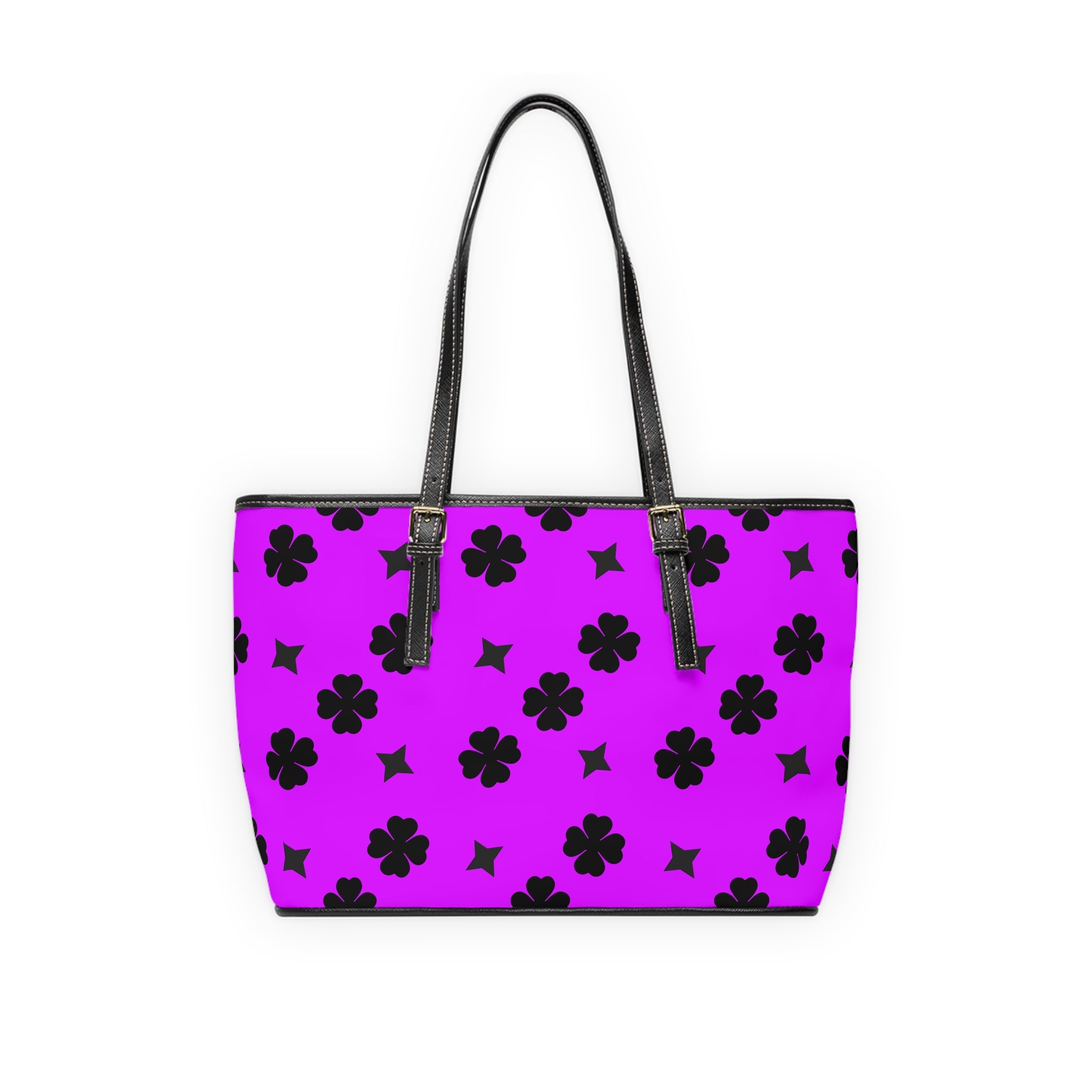 Lucky Leather Shoulder Bag Lite Hot Pink