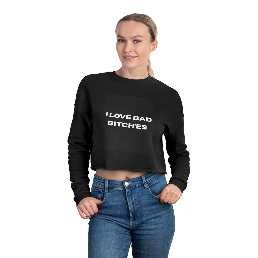 Ladys black Low Top Sweatshirt