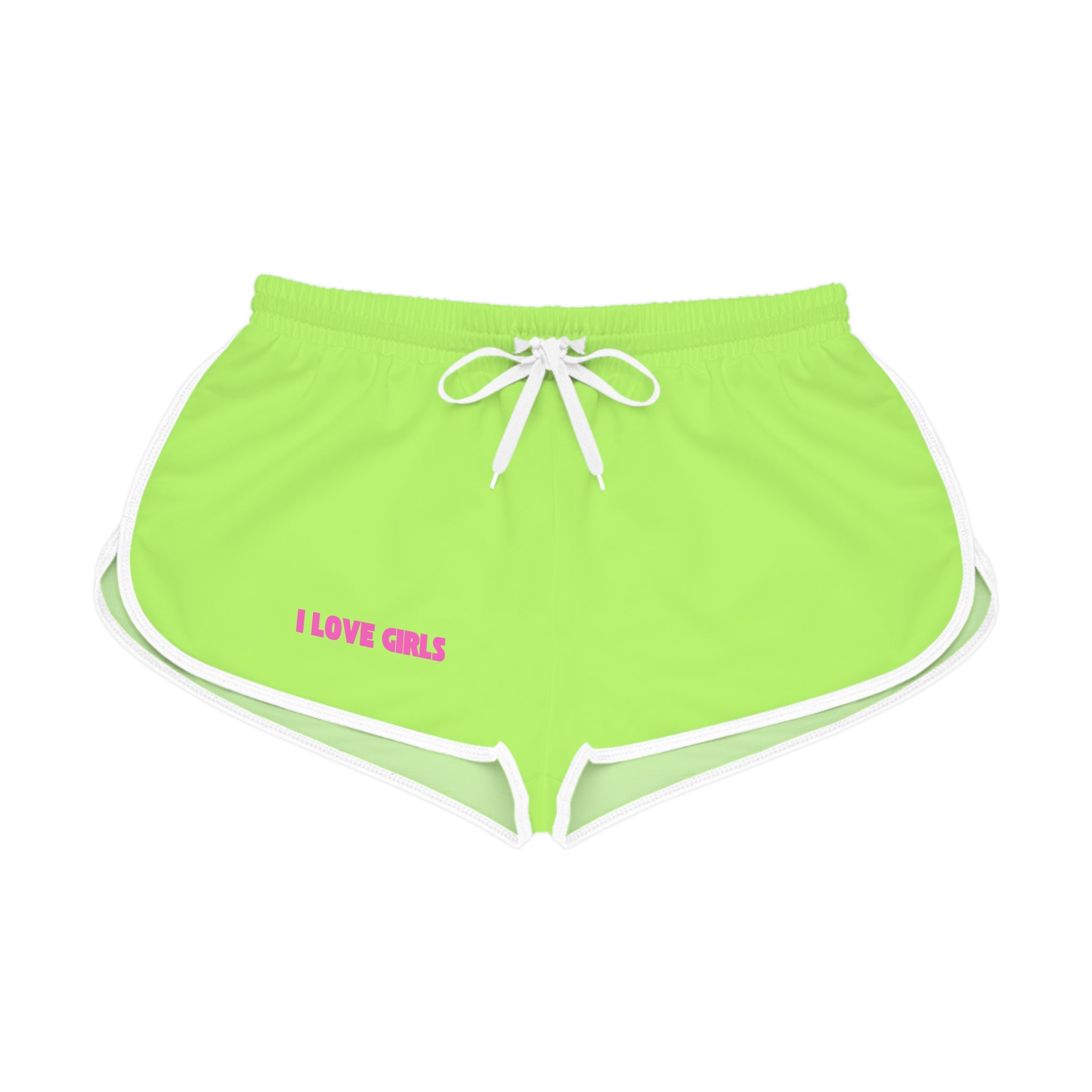 Women's Relaxed Shorts — Bright Pink Casual Lounge & Workout Shorts