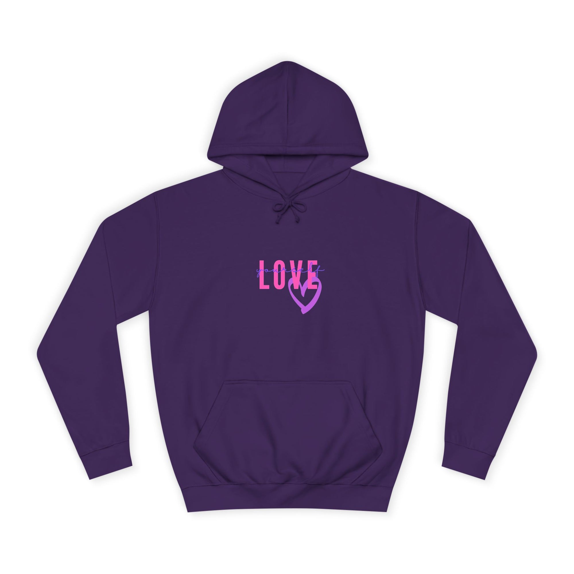 Love Heart Hoodie Unisex College Sweatshirt Apparel