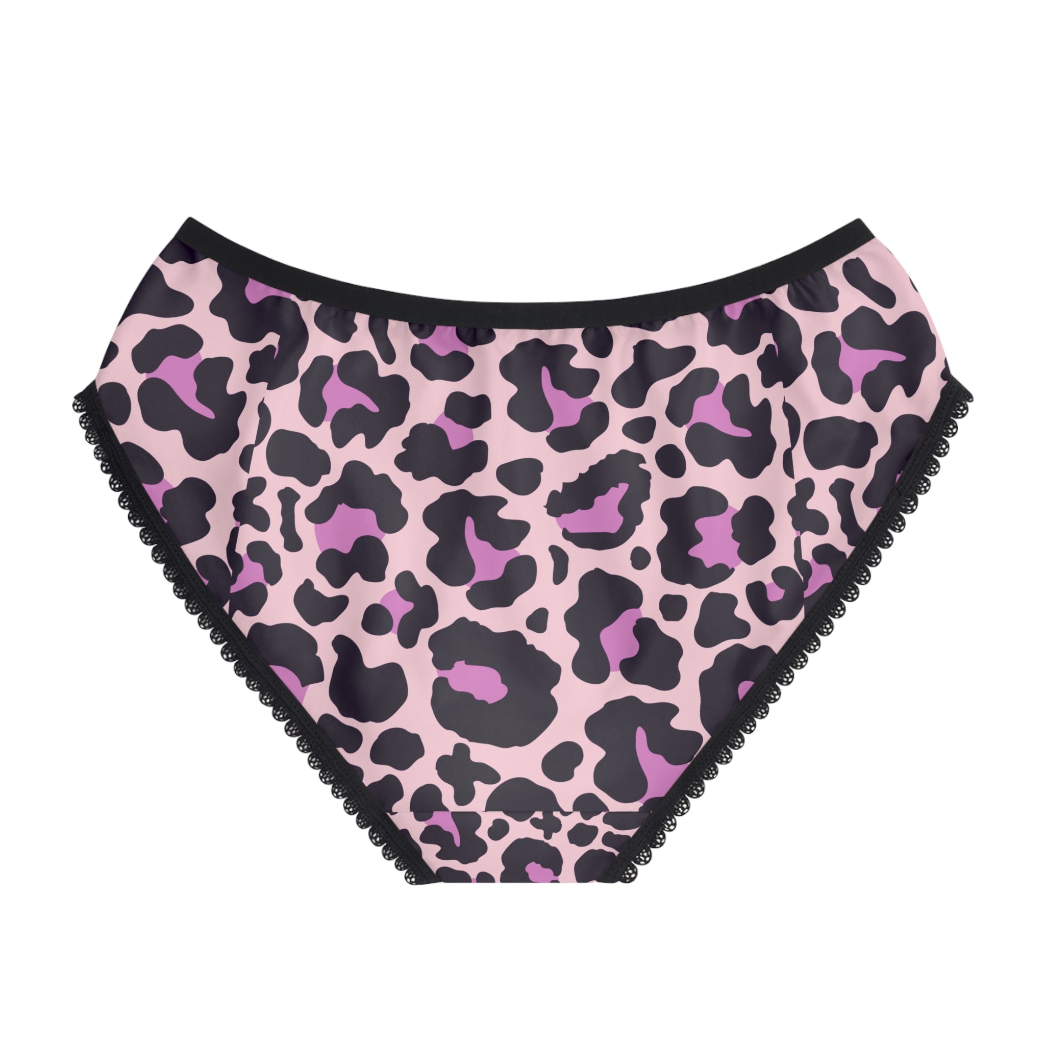 PinkLeopard Print Women's Briefs