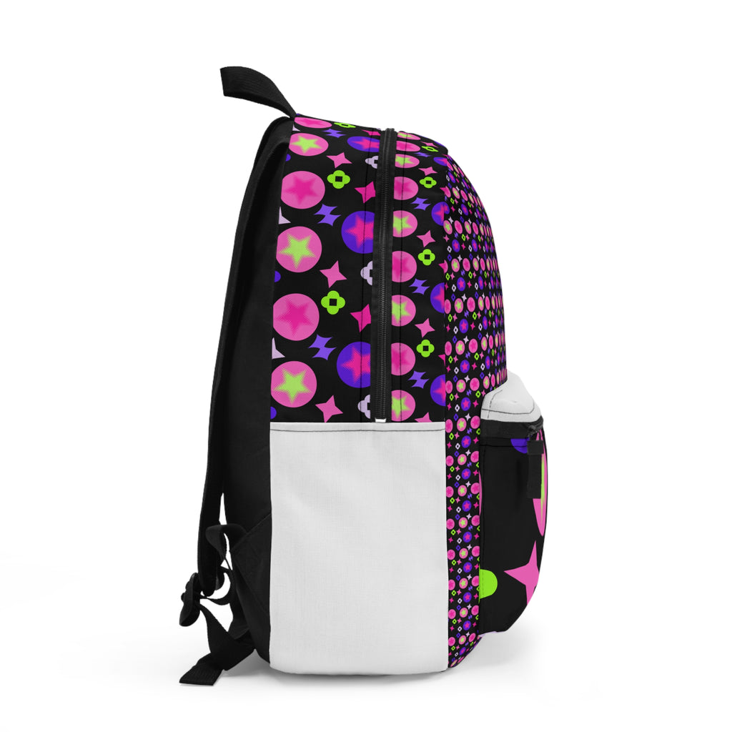 Colorful Star Pattern Backpack