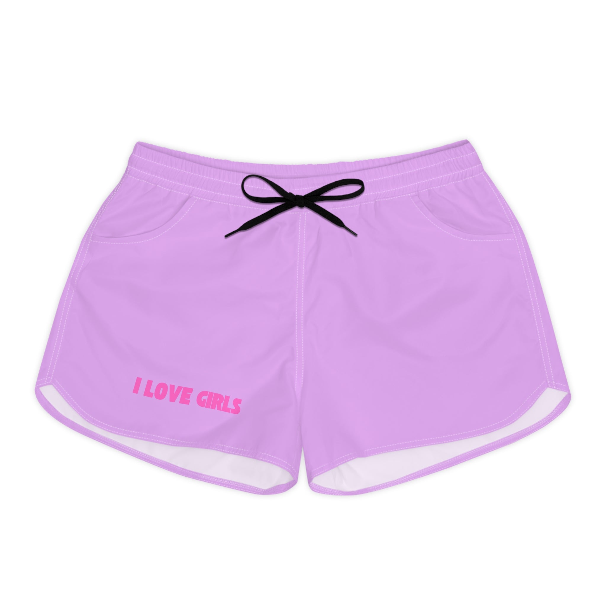 Logo Women's Casual Shorts — Black Lounge & Sleep Short Purple