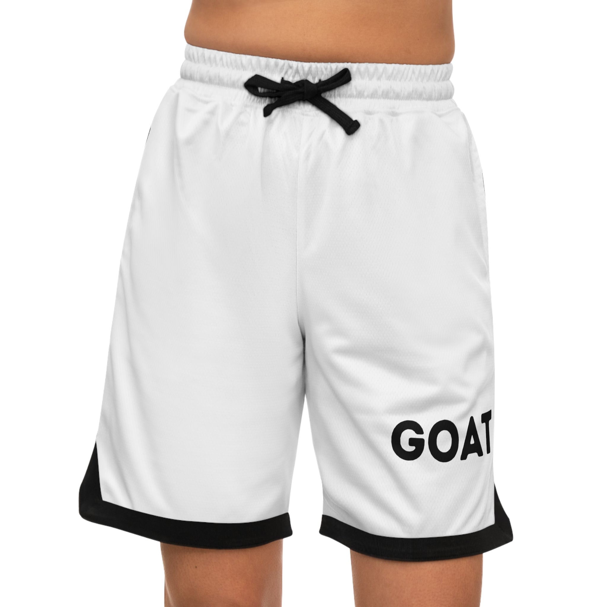 GOAT Basketball Shorts — Ribbed Athletic Game Shorts