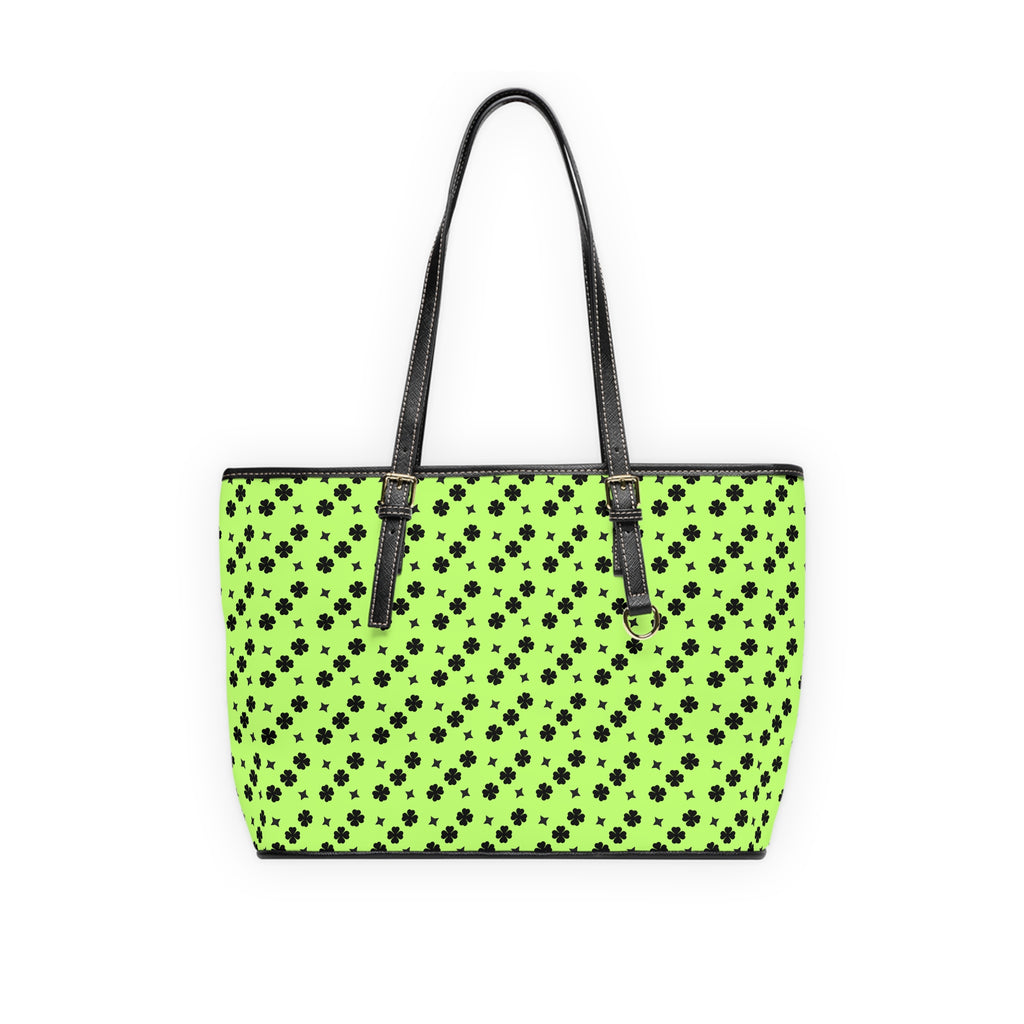 Lucky lime Leather Green Bag