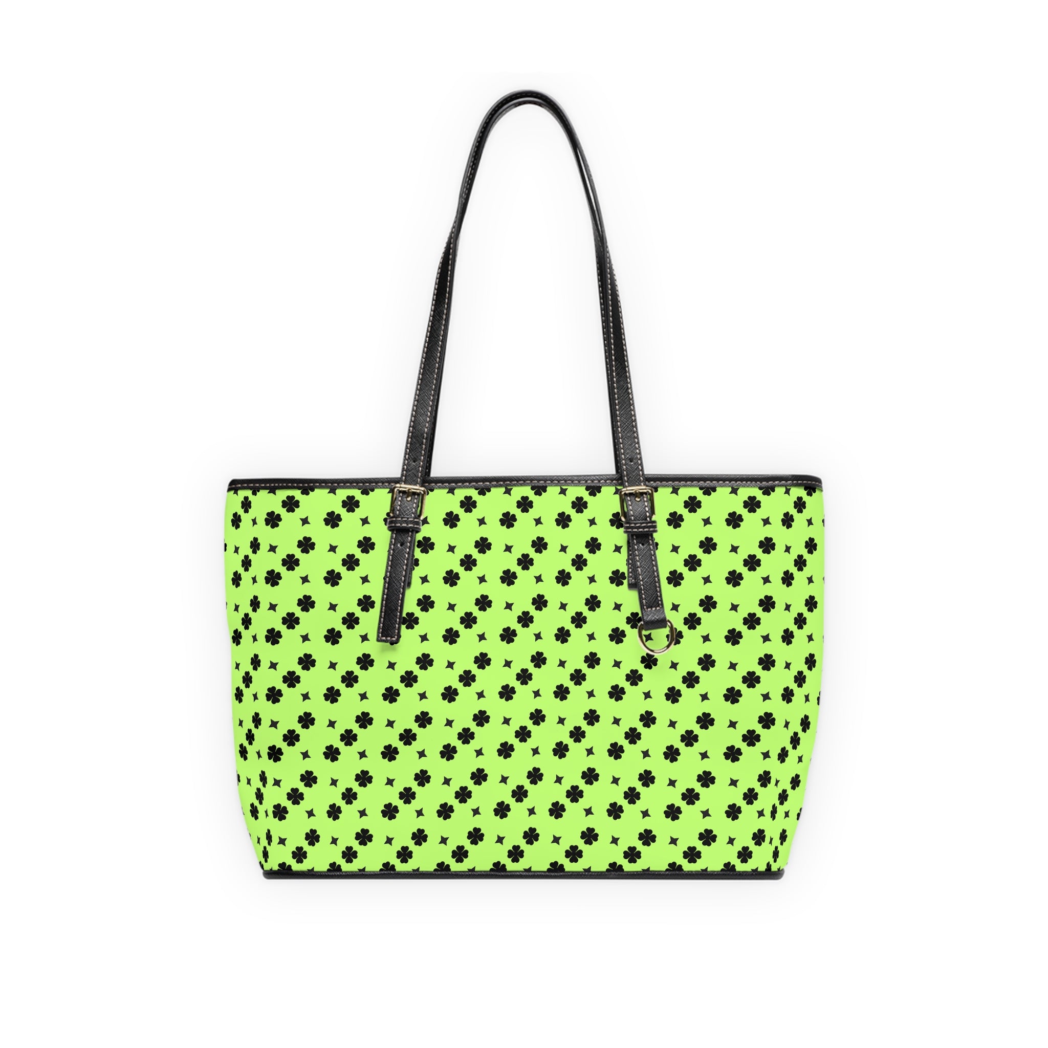 Lucky lime Leather Green Bag