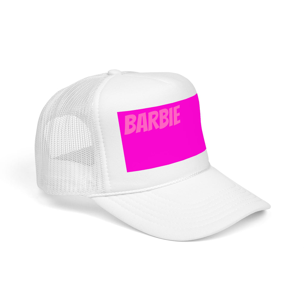 Barbie Pink Logo Trucker Hat