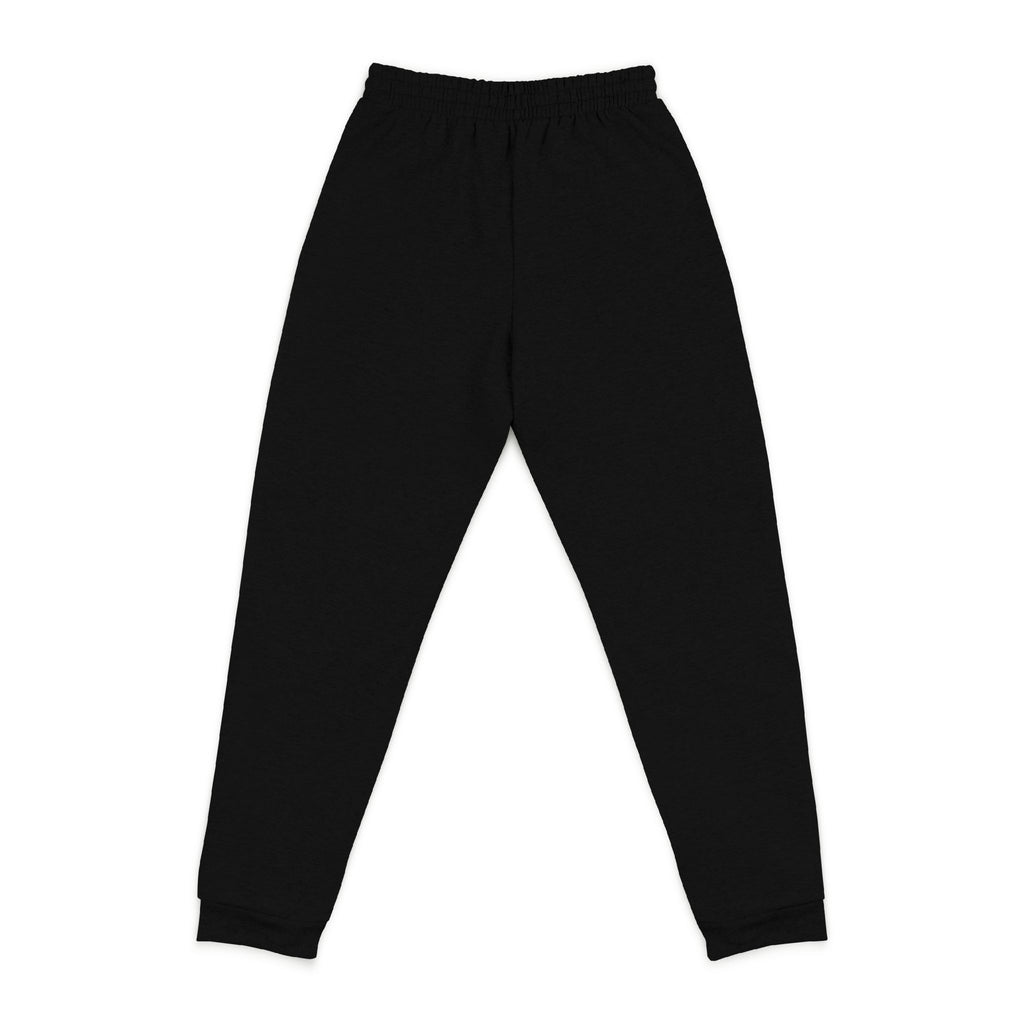 Embroidered  Black Stars Joggers - Casual Sweatpants Black