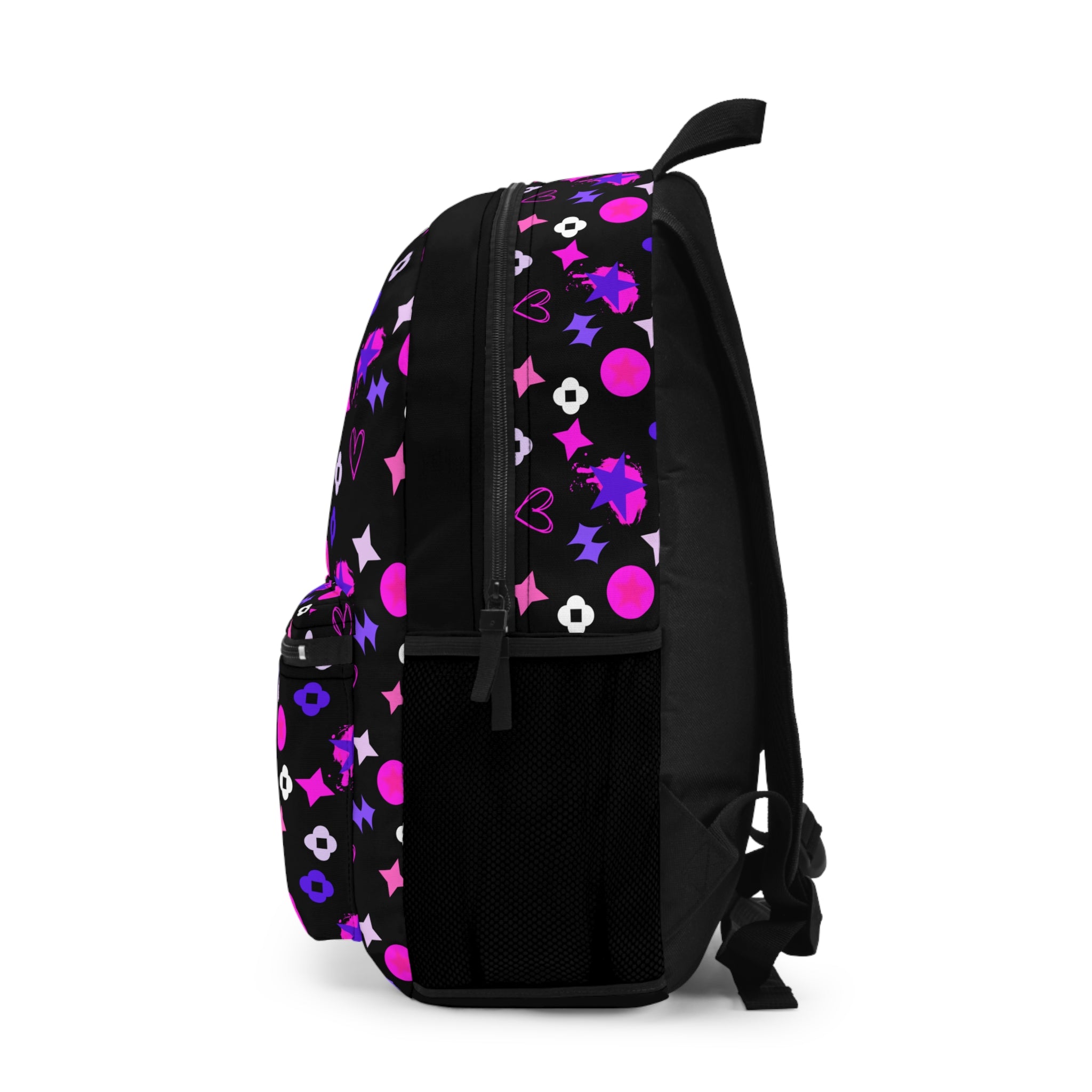 Love Heart Backpack Black