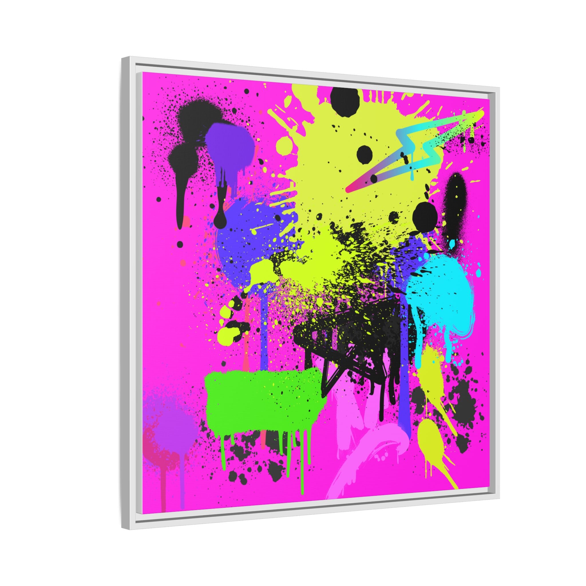 SPASH COLORS Matte Canvas, Framed