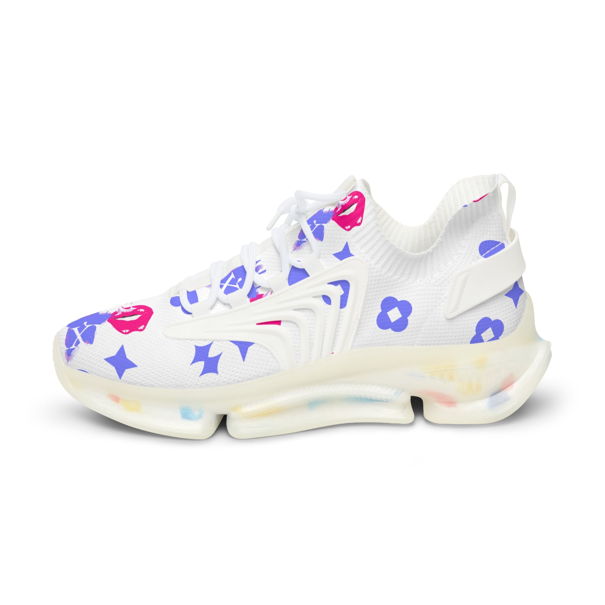 Copy of Women Mesh Sneakers — Streetwear Running Shoes White/Black
