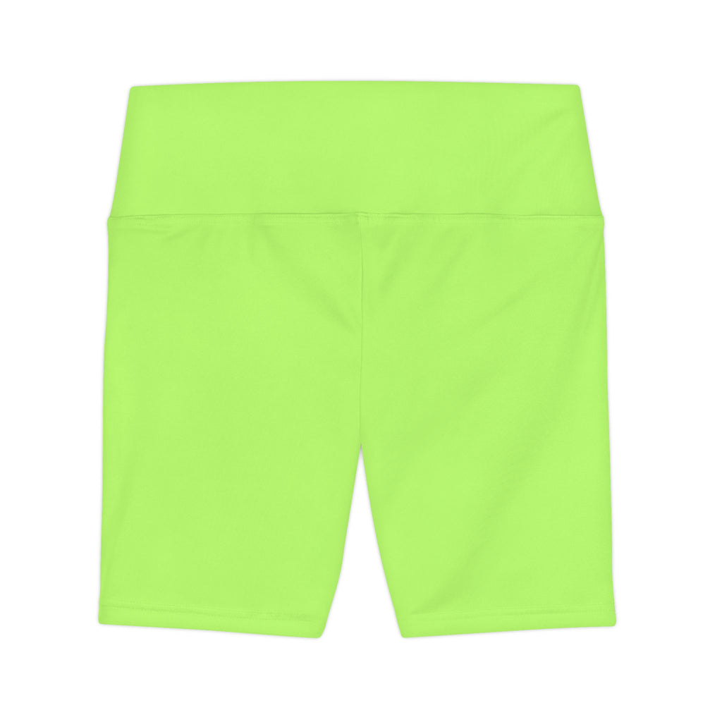 Women's Workout Shorts Lime Green
