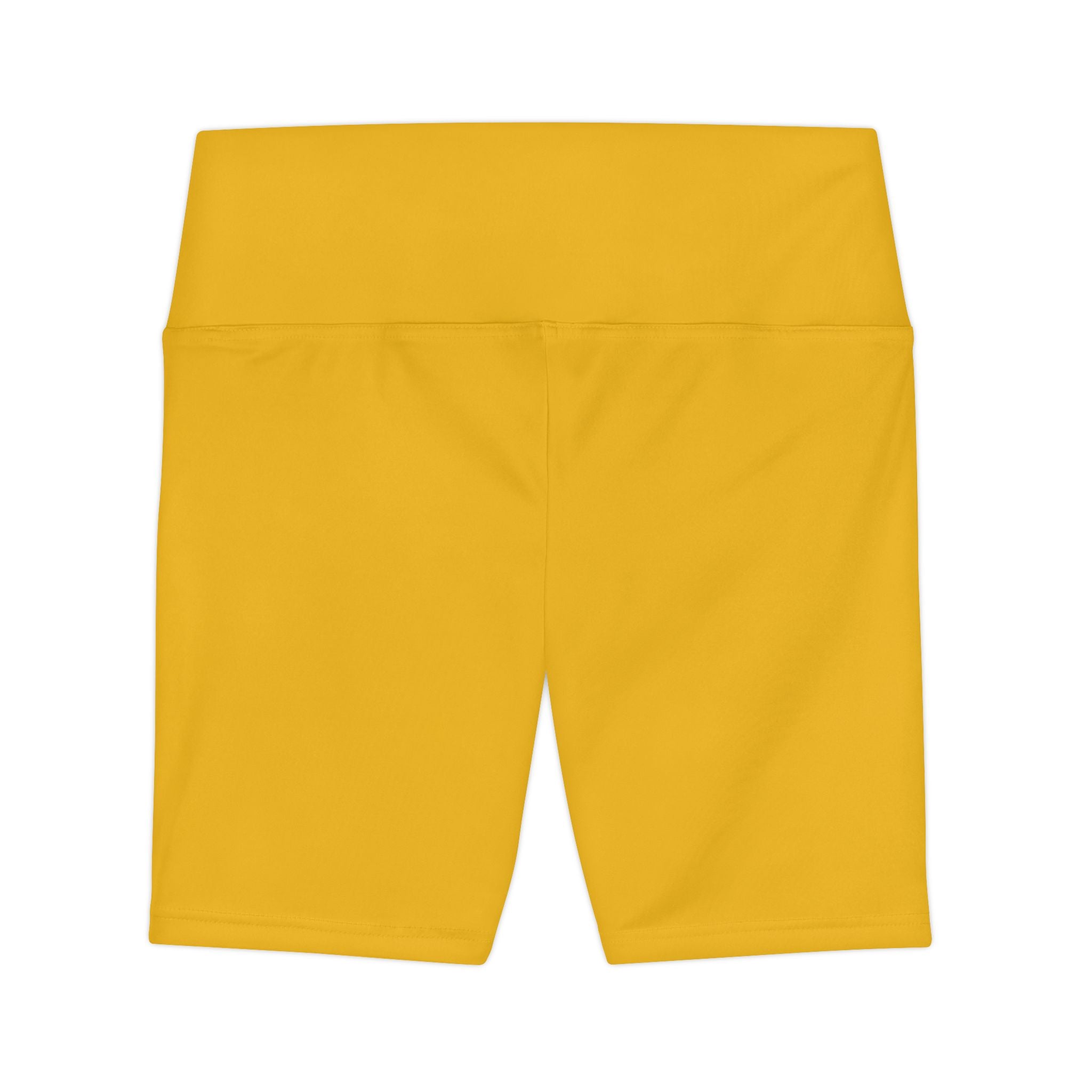 Women's Workout Shorts Yellow