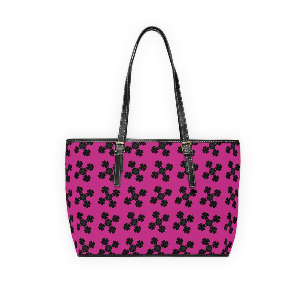 Pink Leather Shoulder Bag lucky