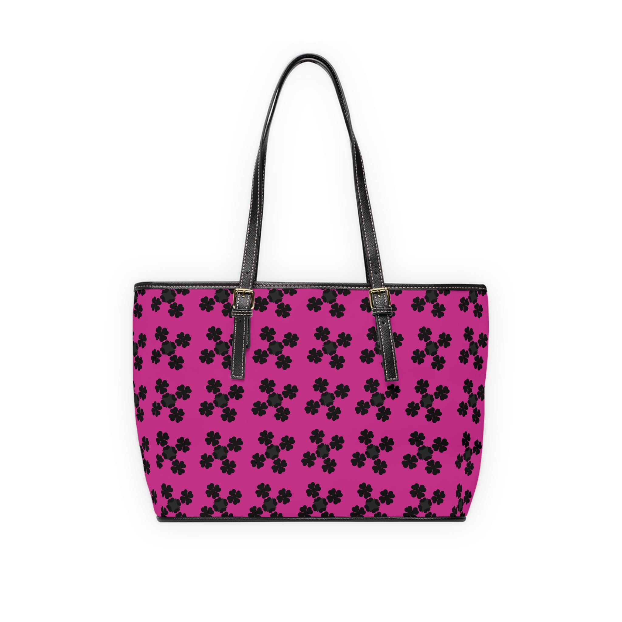 Pink Leather Shoulder Bag lucky