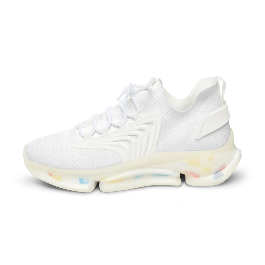 Women Mesh Sneakers — Streetwear Running Shoes White