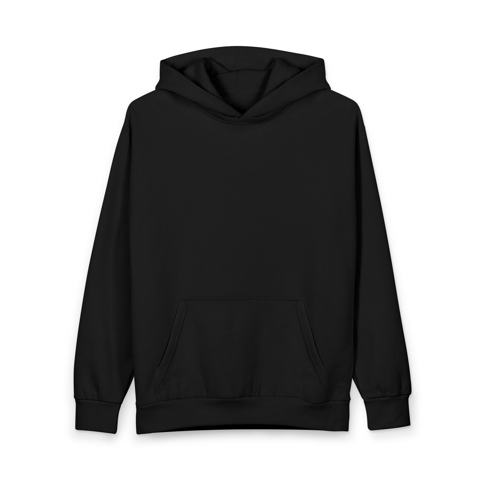 Graphic Hoodie — Neon Heart Back Print Pullover