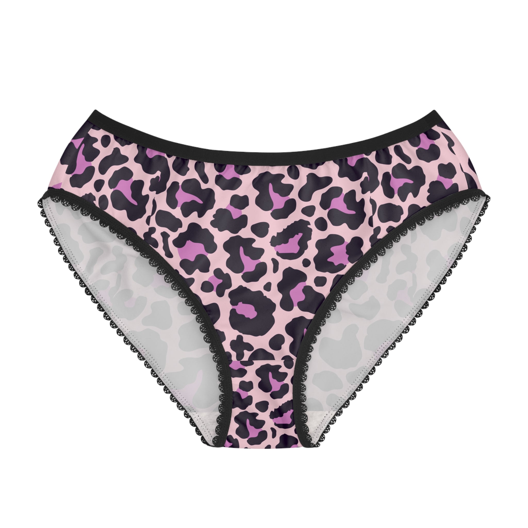 PinkLeopard Print Women's Briefs