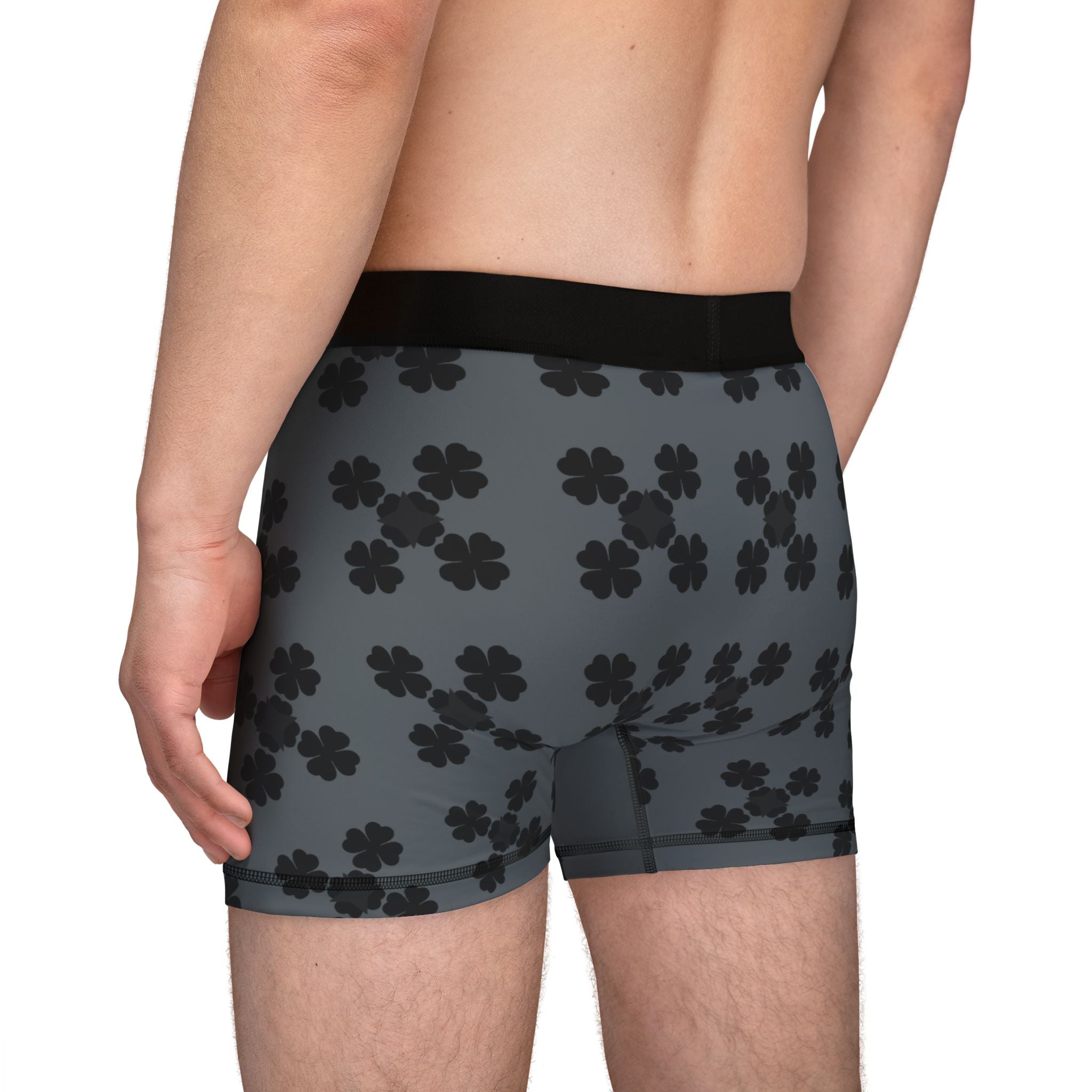 Men's Boxer Briefs — Grey