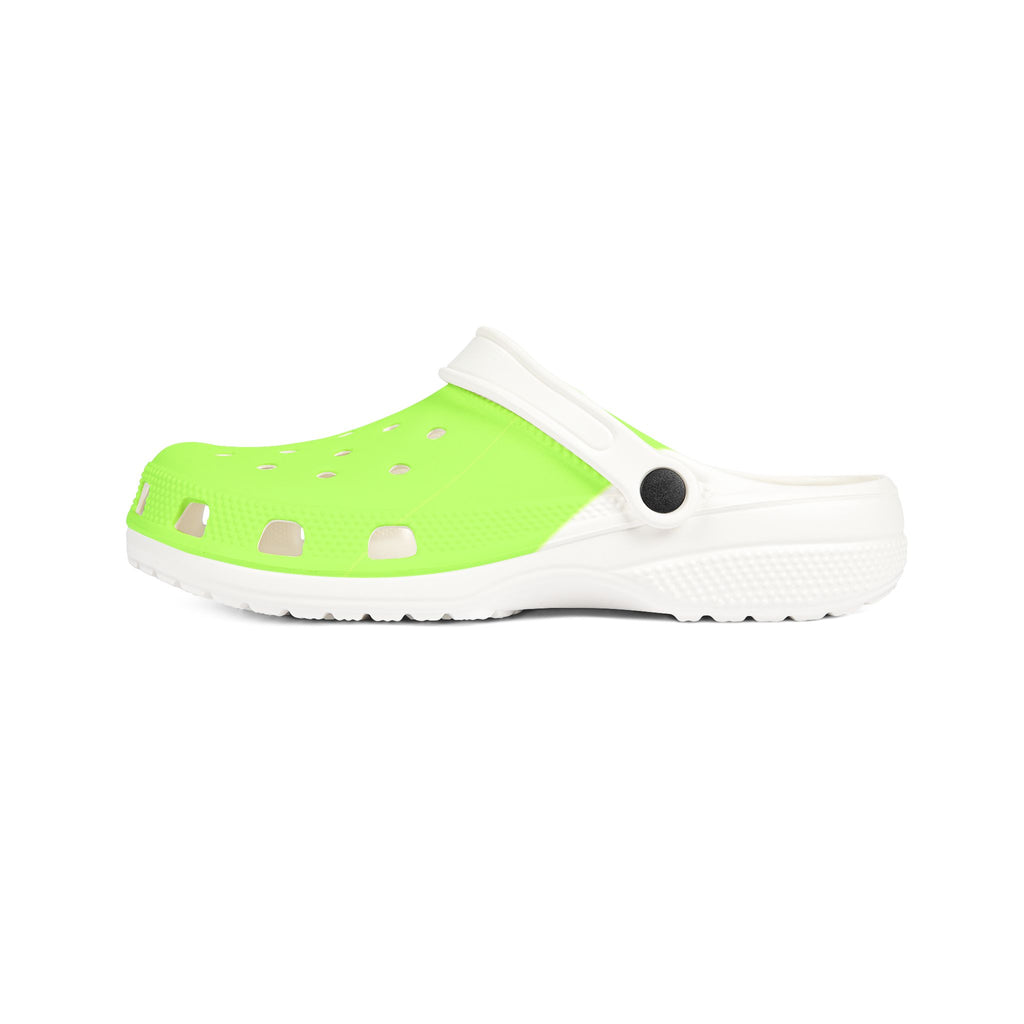 Lime Green Cosmic Foam Print