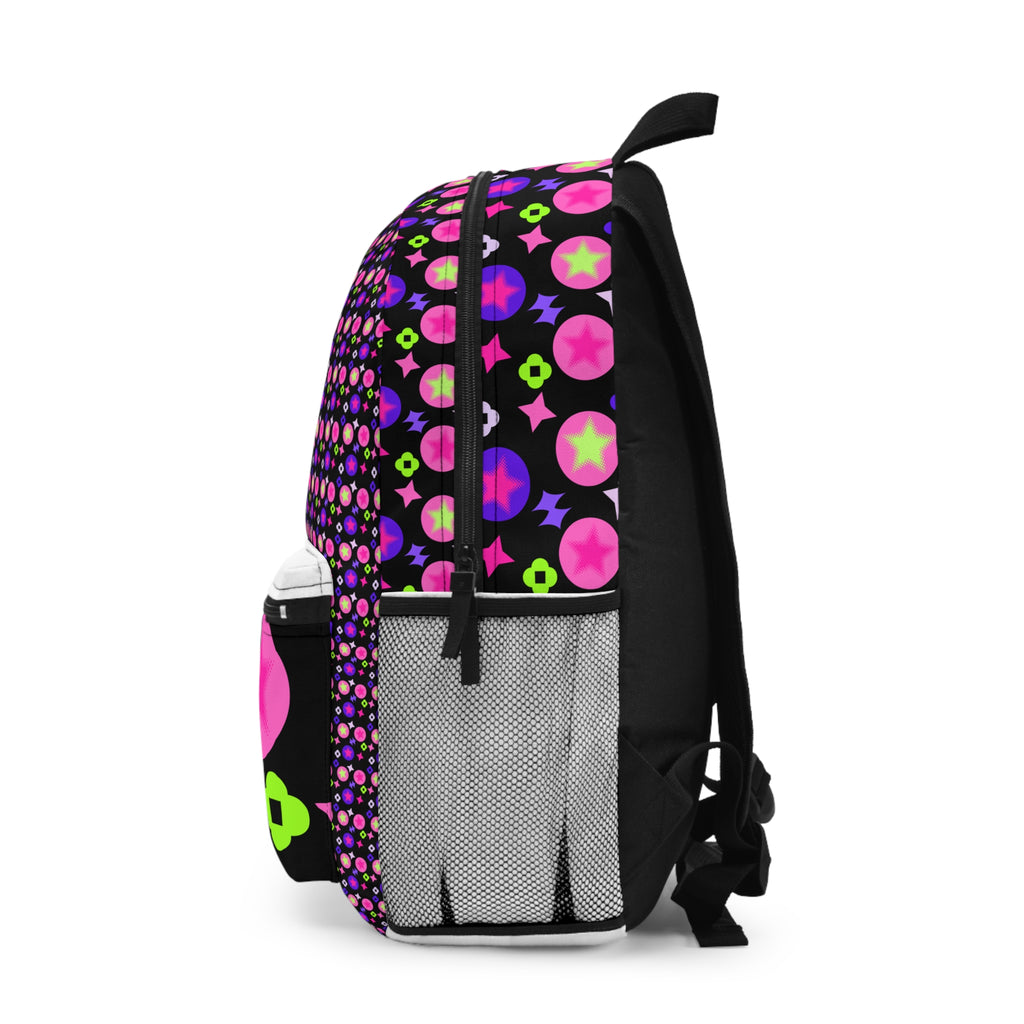 Colorful Star Pattern Backpack