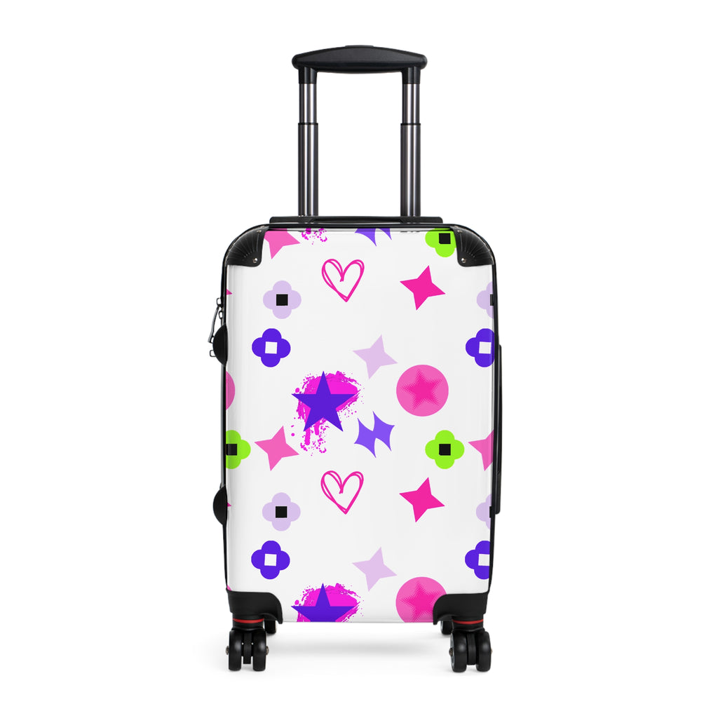 Star Suitcase White