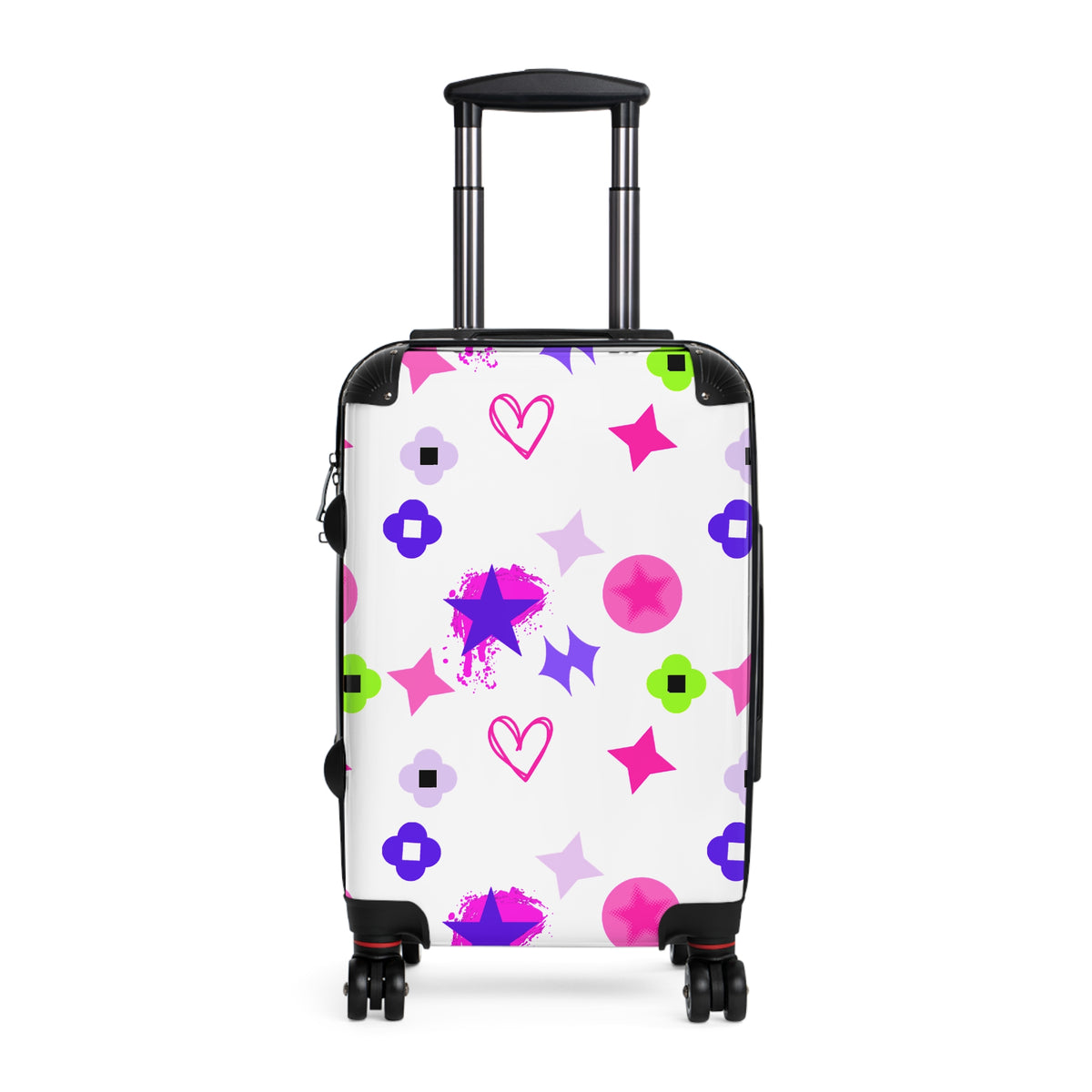 Star Suitcase White
