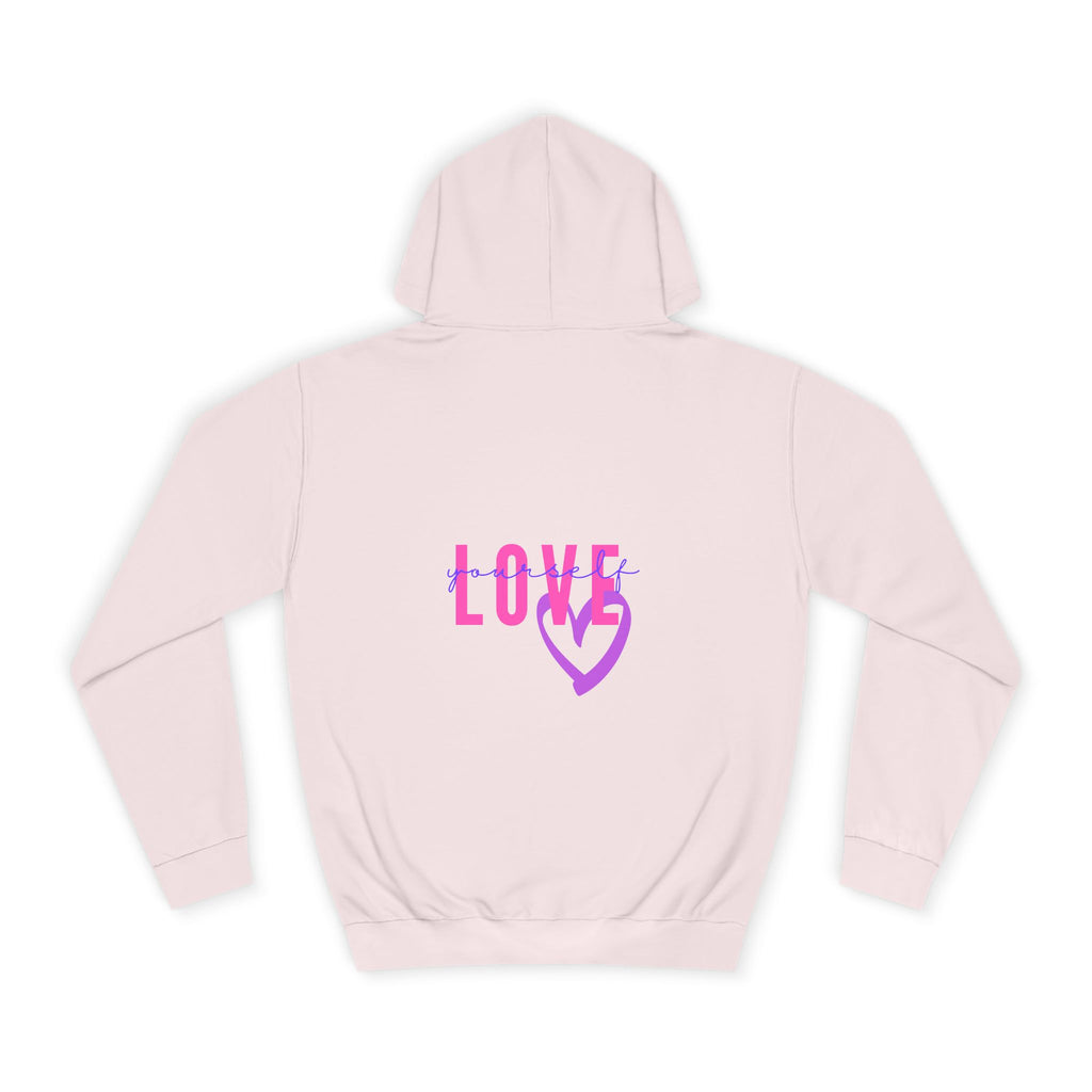 Love Heart Hoodie Unisex College Sweatshirt Apparel
