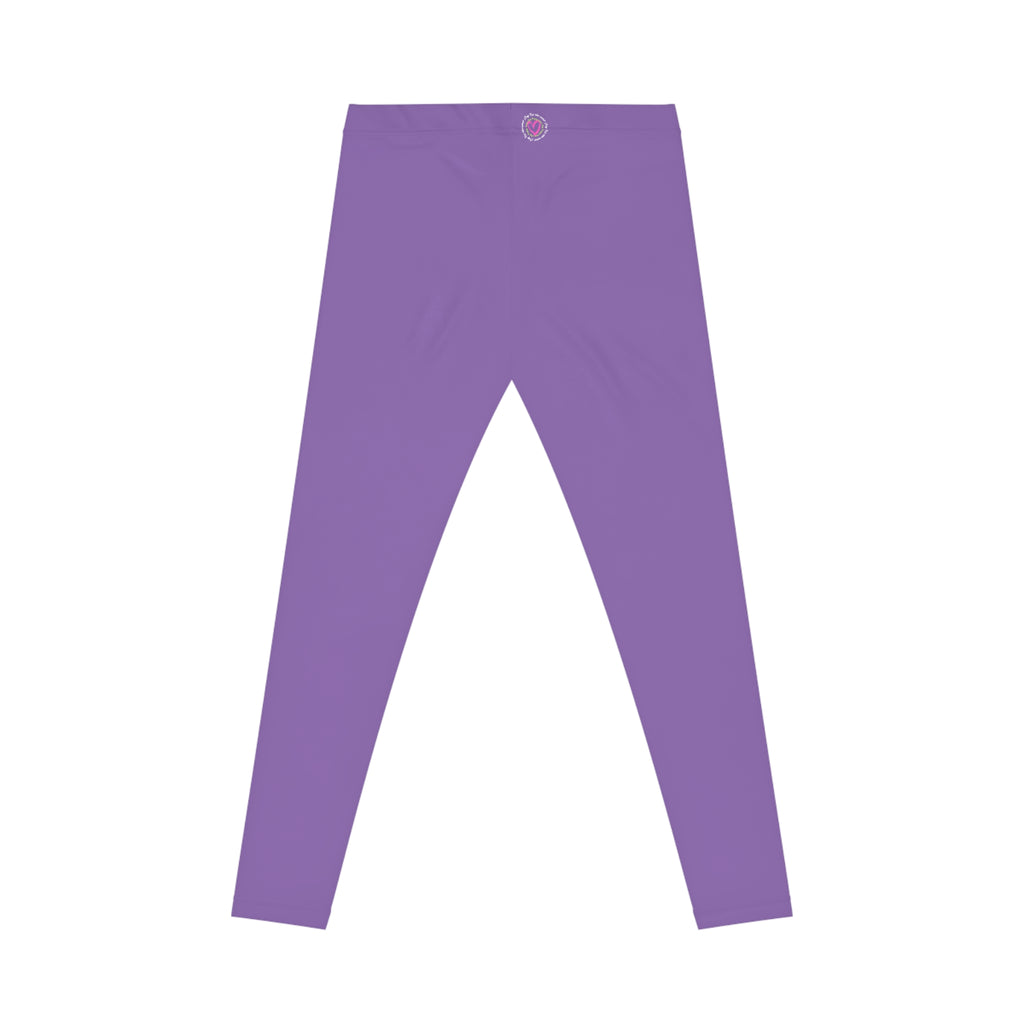 Casual Leggings — Comfortable Everyday Yoga & Lounge Pants Purple