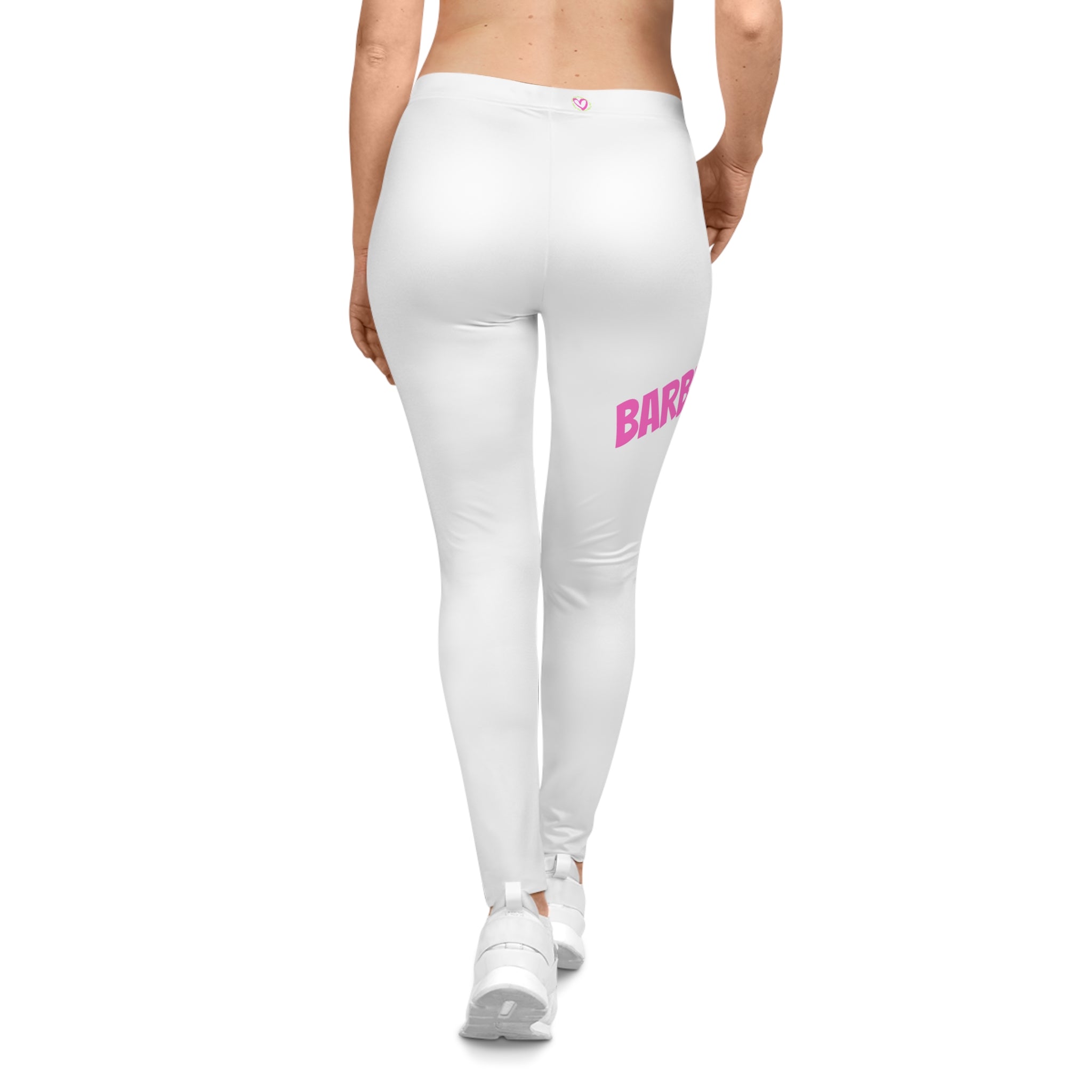 Barbie Casual Leggings — Comfortable Everyday Yoga & Lounge Pants White