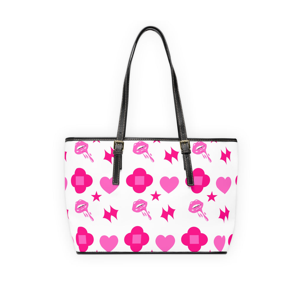 Vibrant Patterned PU Leather Shoulder Bag