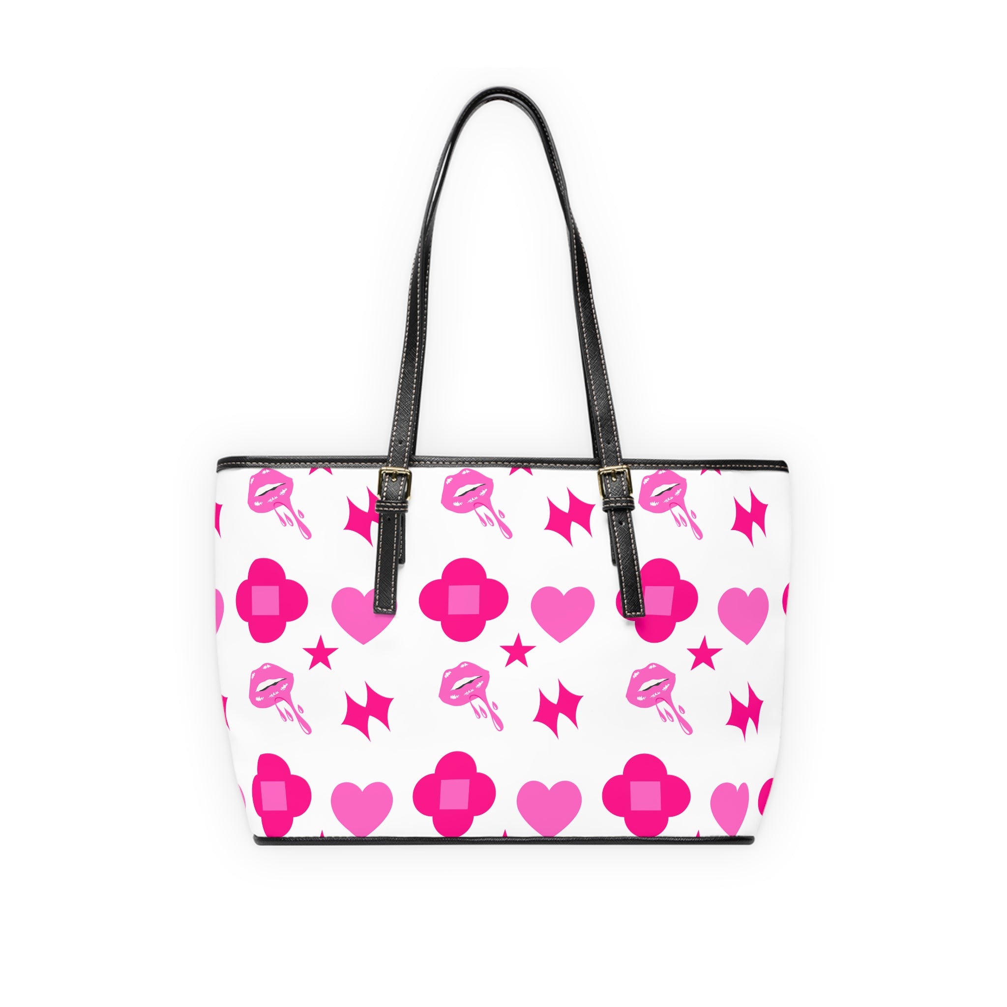 Vibrant Patterned PU Leather Shoulder Bag