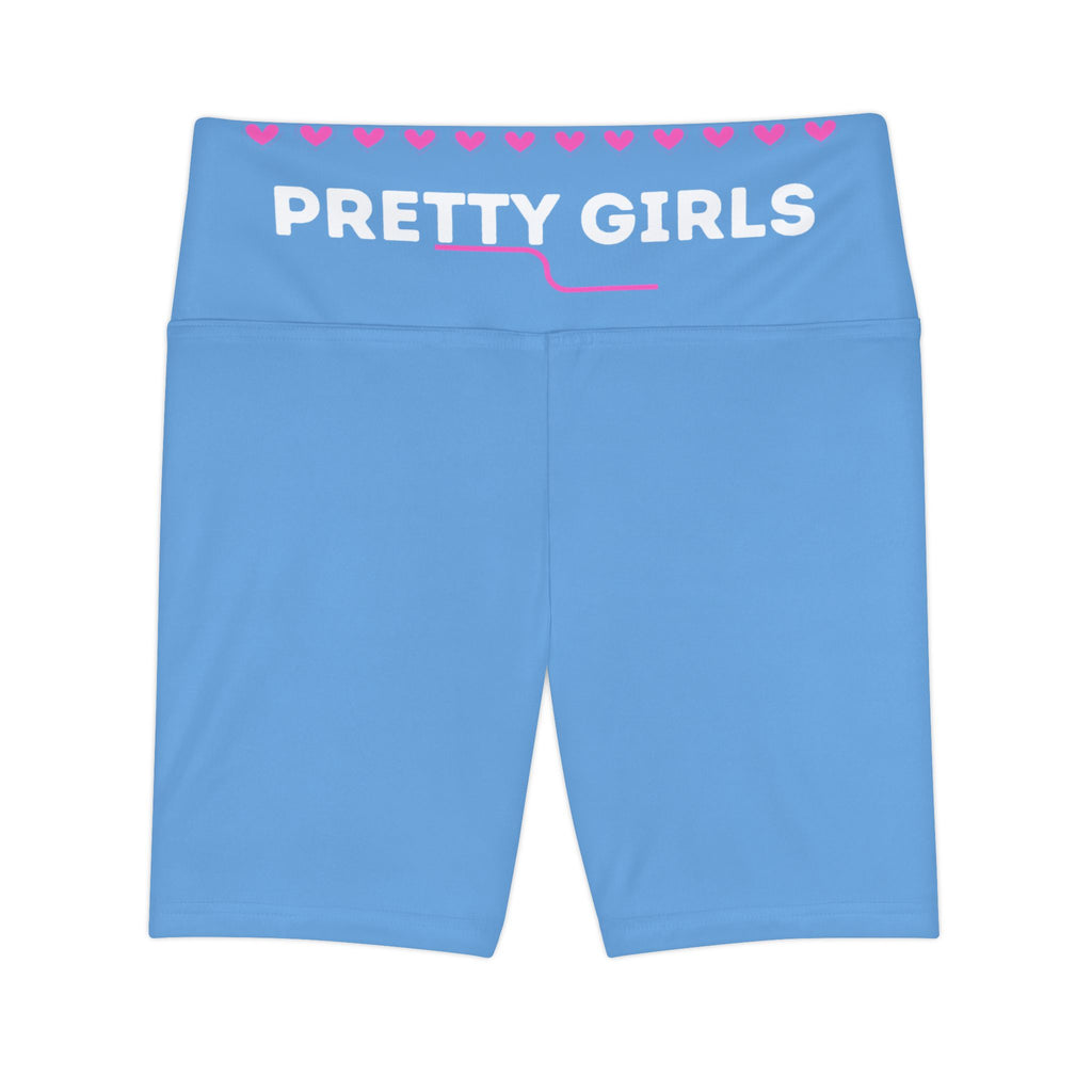 Pretty Girls Women's Workout Shorts Black