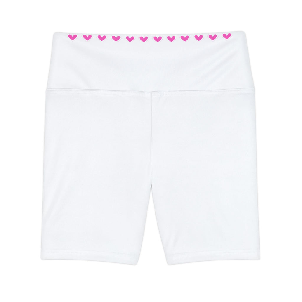 Women's Workout Shorts White