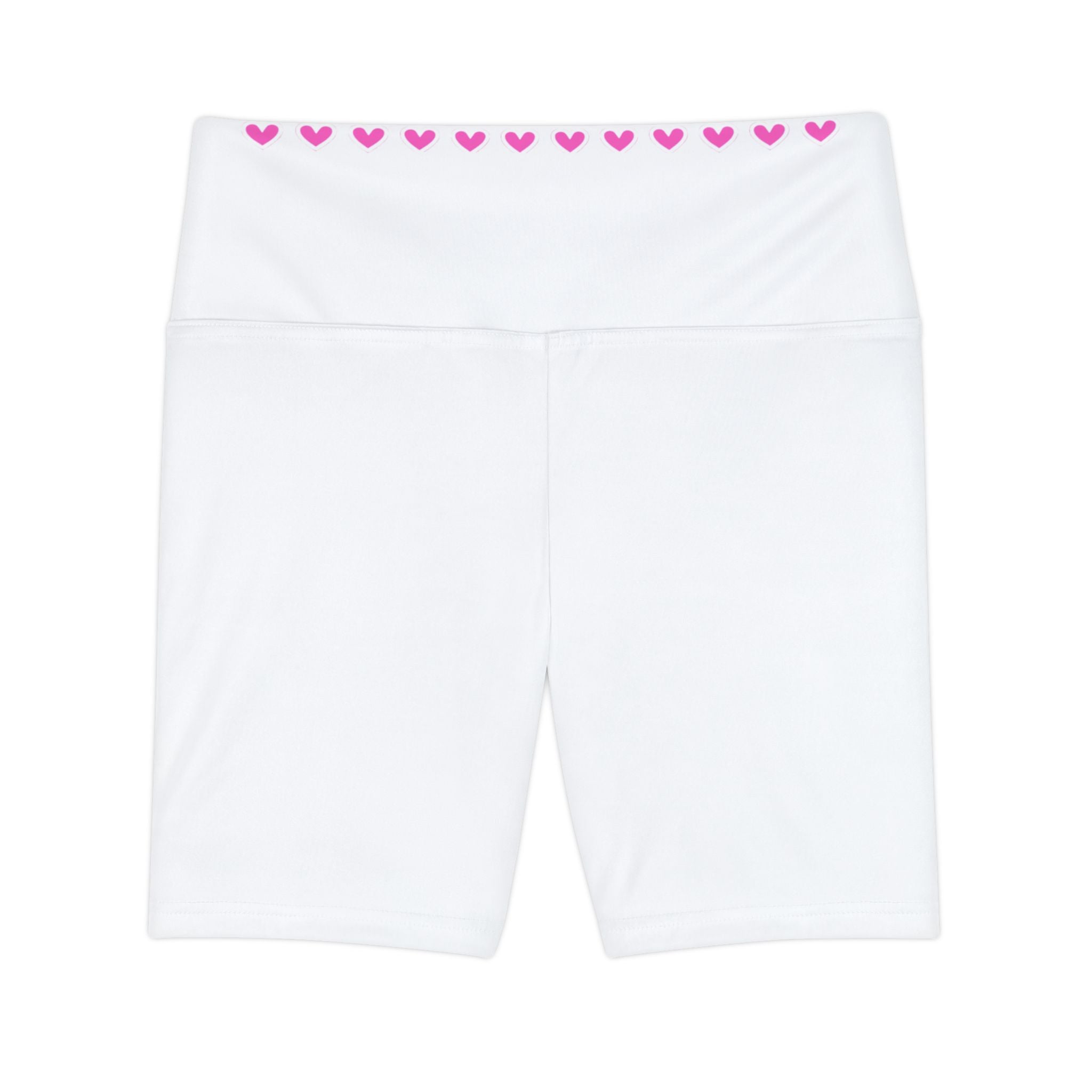 Women's Workout Shorts White