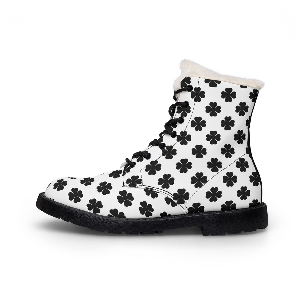 Copy of GOAT Fur-Lined Leather Boots — Men's Warm Winter Combat Style
