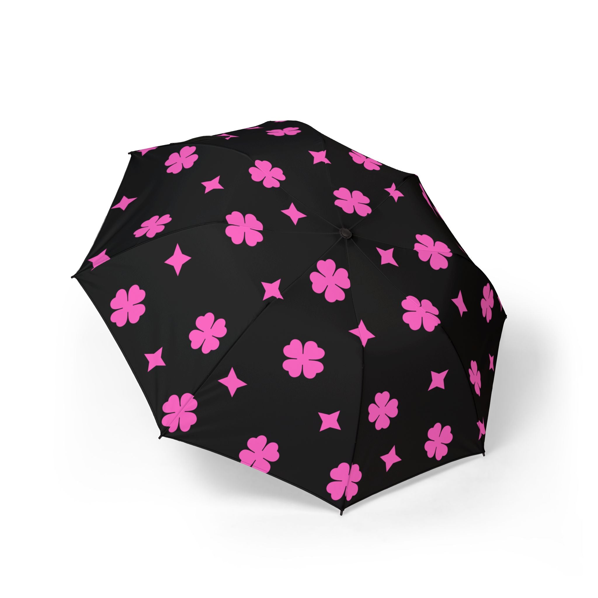 Foldable Umbrella Pink /Black Lucky