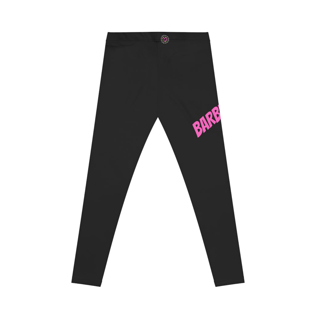 Barbie Casual Leggings — Comfortable Everyday Yoga & Lounge Pants Black