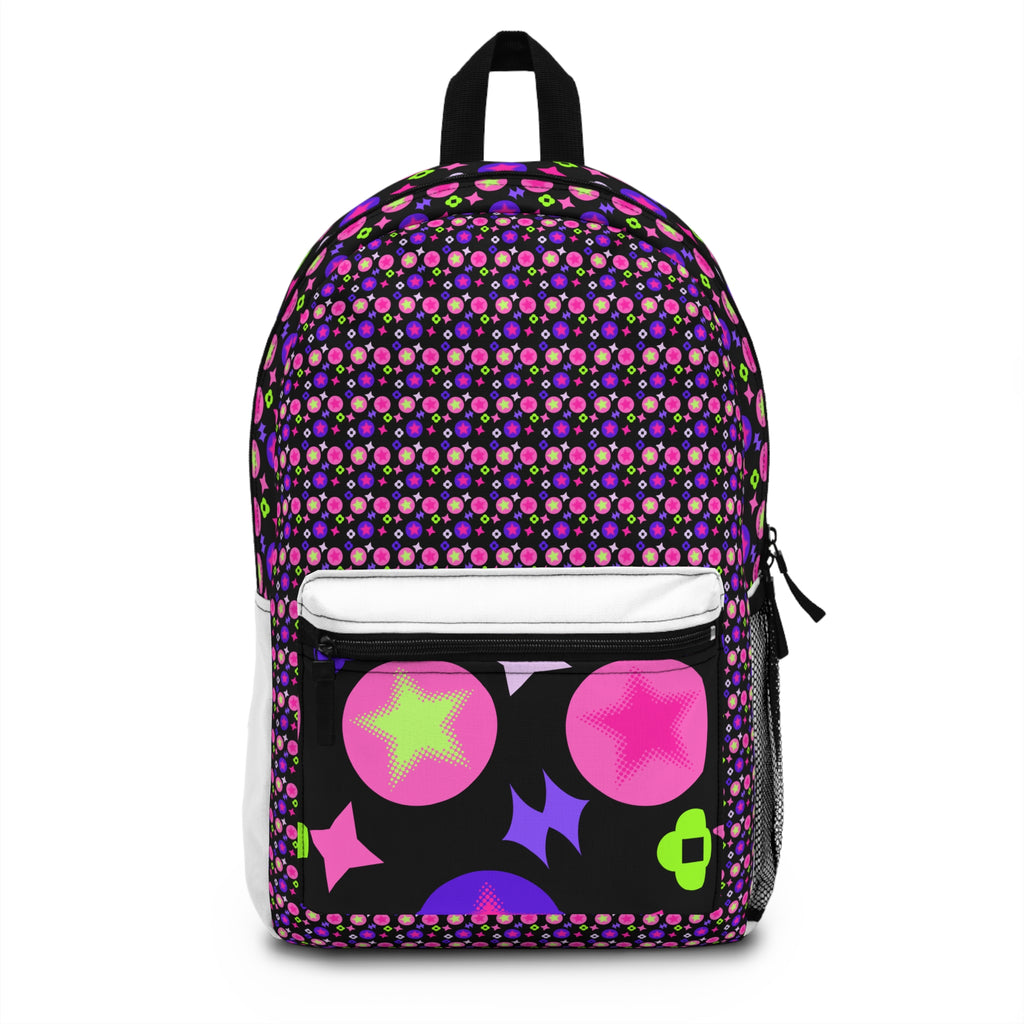 Colorful Star Pattern Backpack