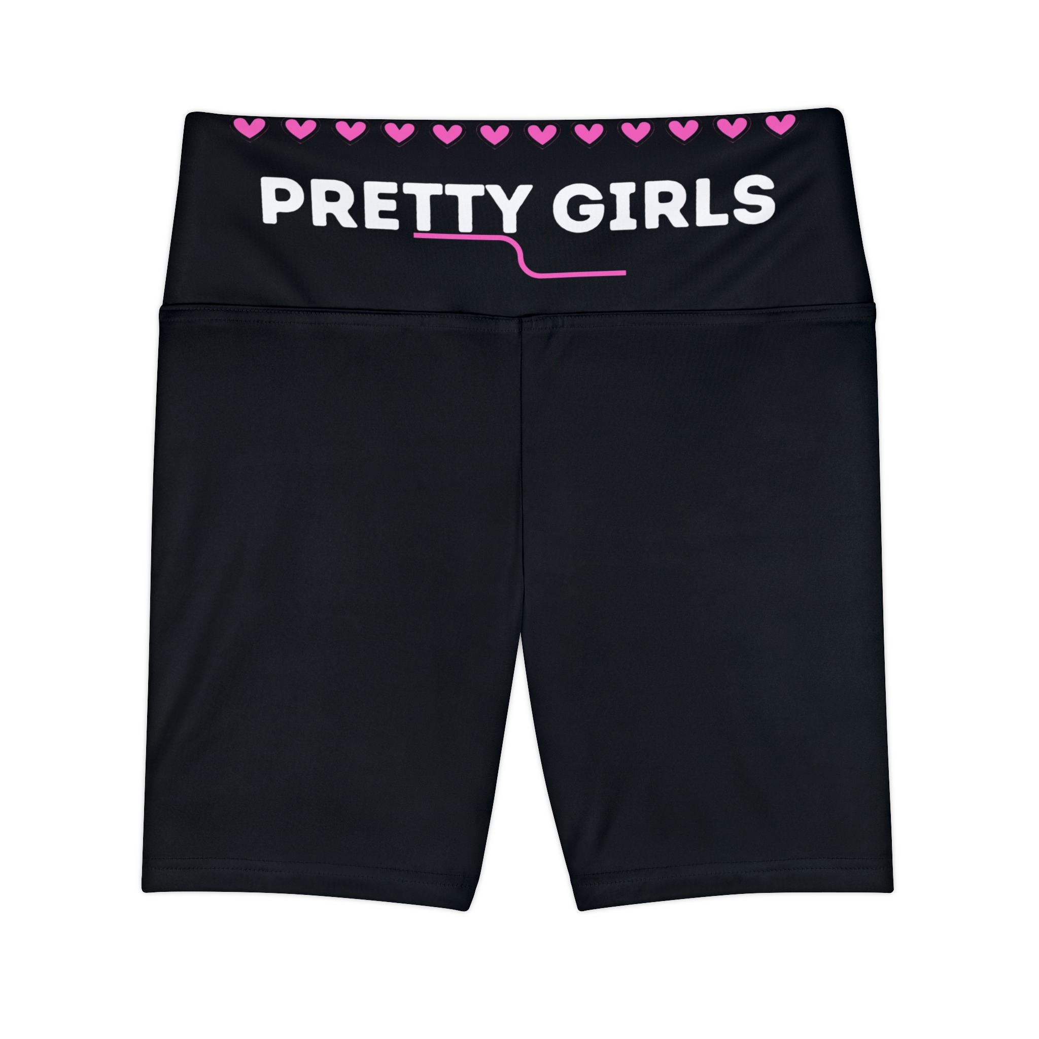 Pretty Girls Women's Workout Shorts Black