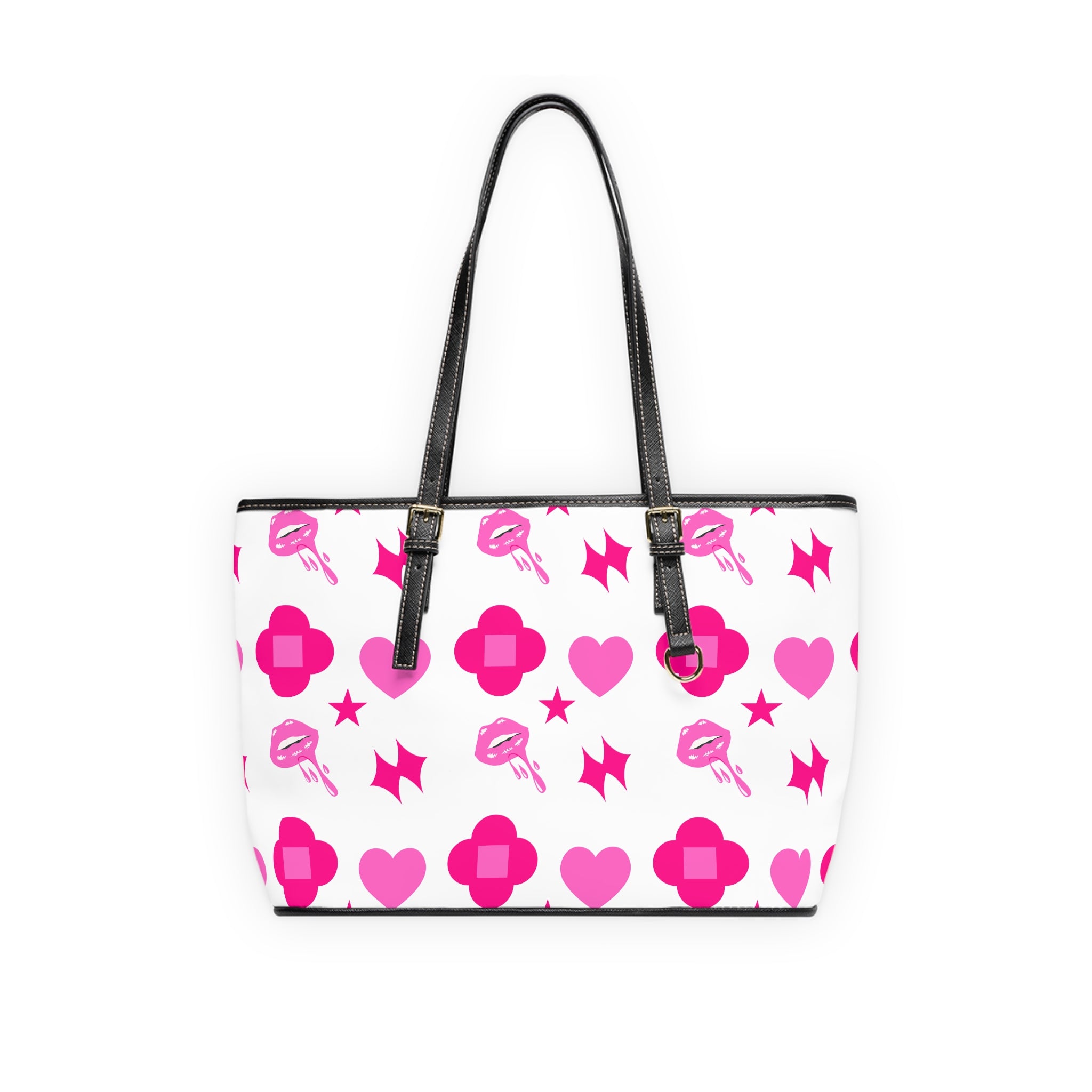 Vibrant Patterned PU Leather Shoulder Bag