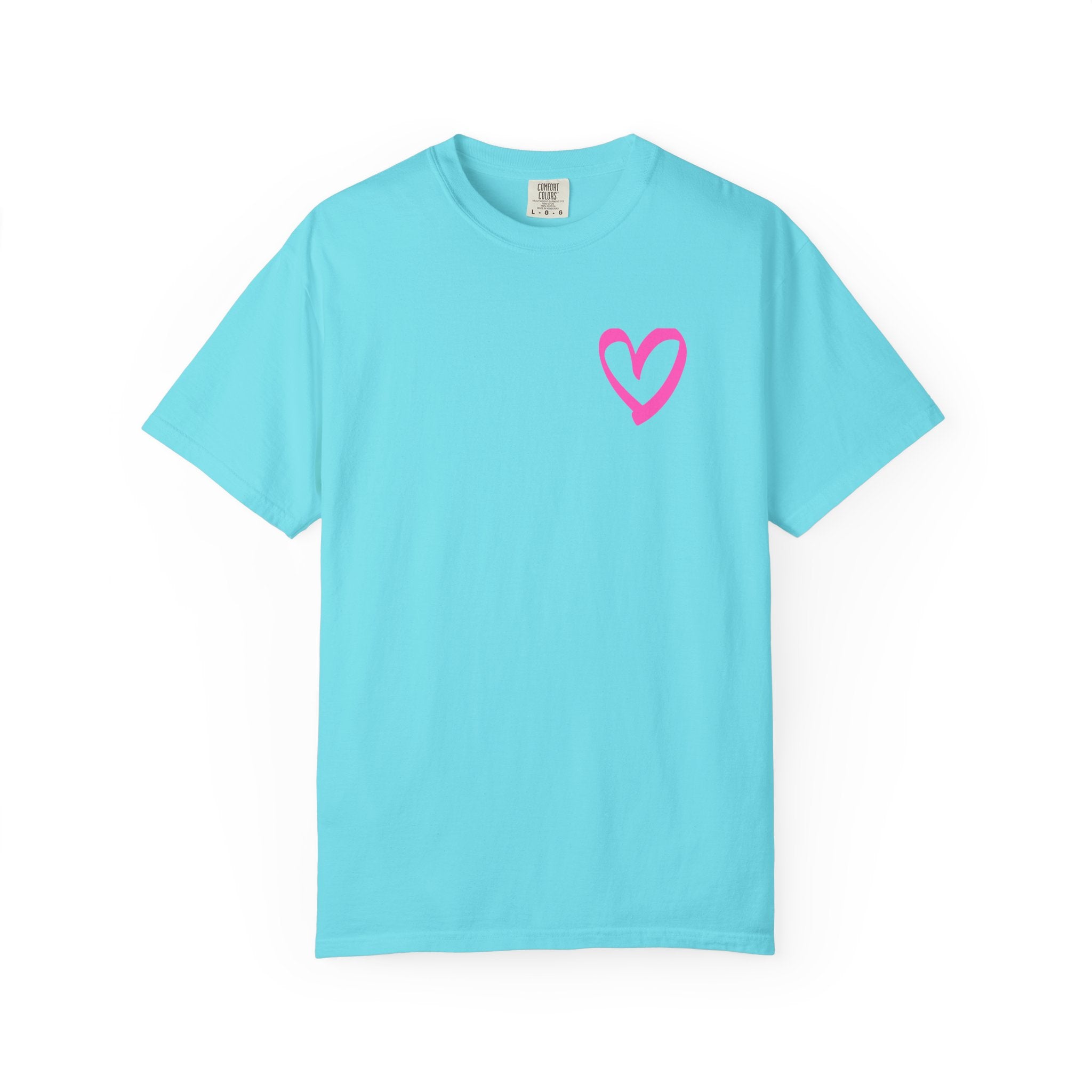 Unisex Love T-Shirt Lite Blue