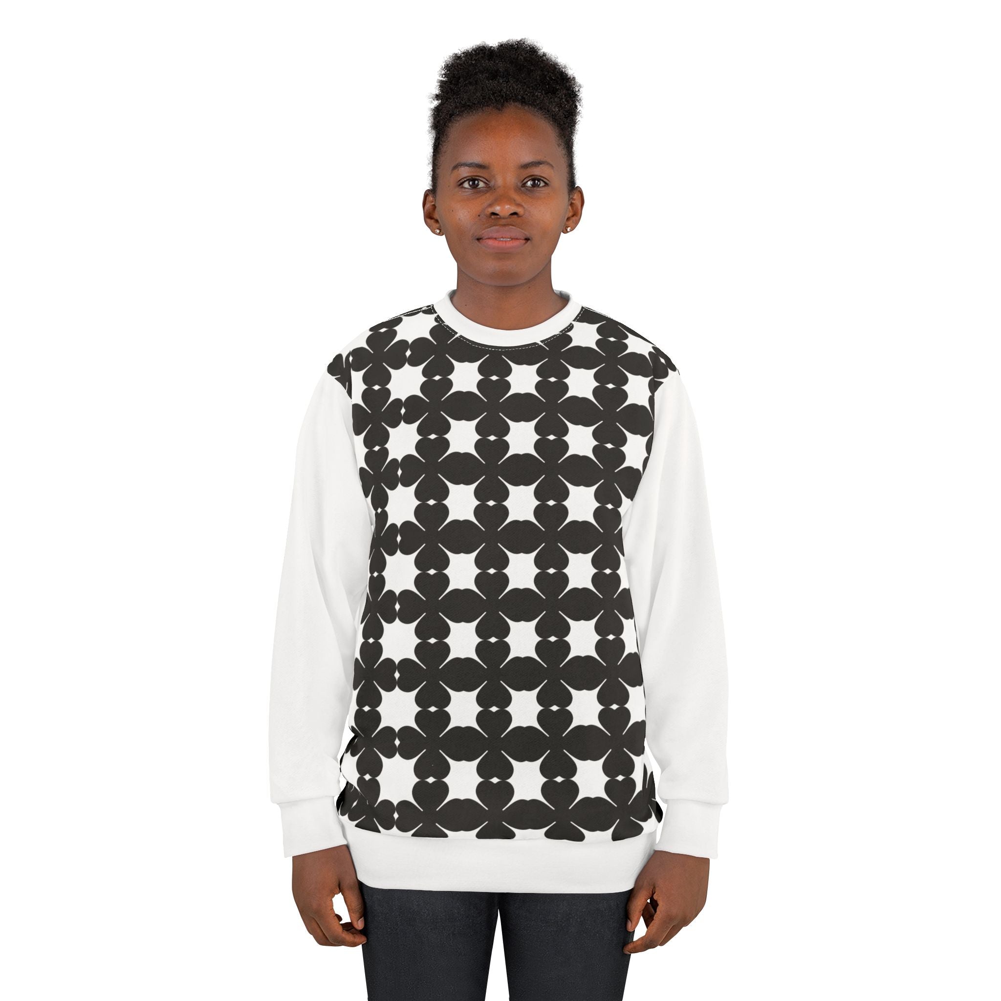 Black Clover Grid Sweatshirt